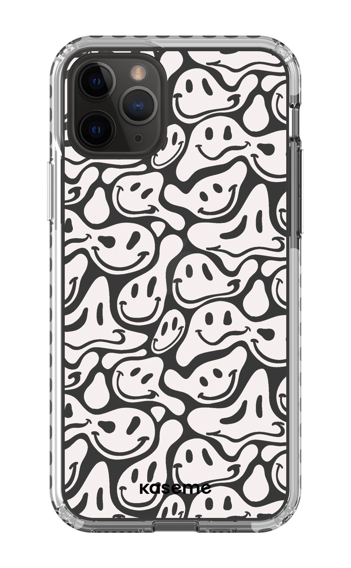 iPhone 11 Pro Clear Case - White Dystopia Clear Case -