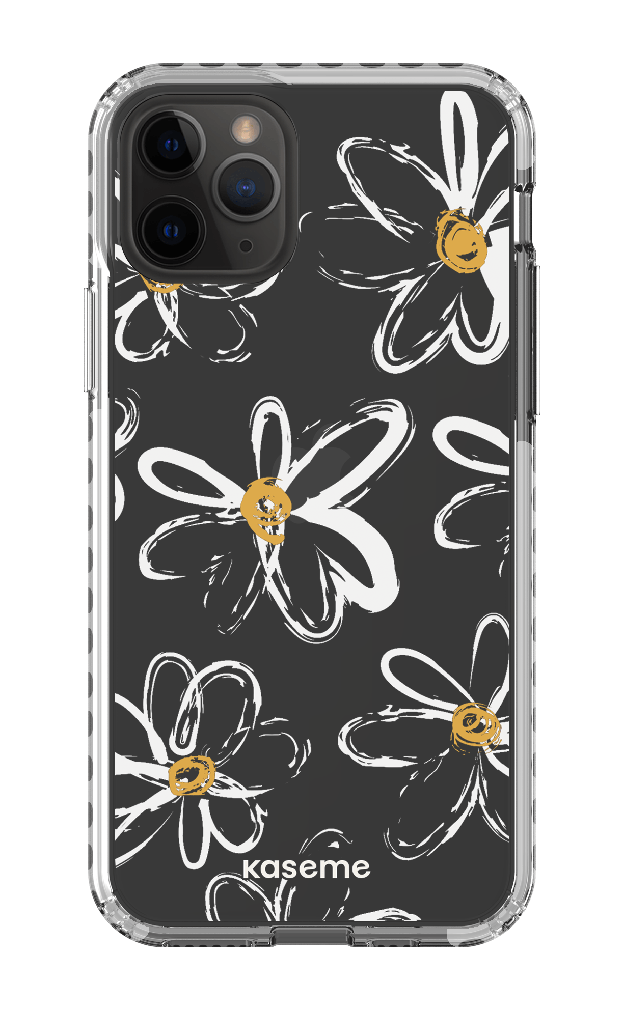 iPhone 11 Pro Clear Case - White Give me flowers Clear Case -