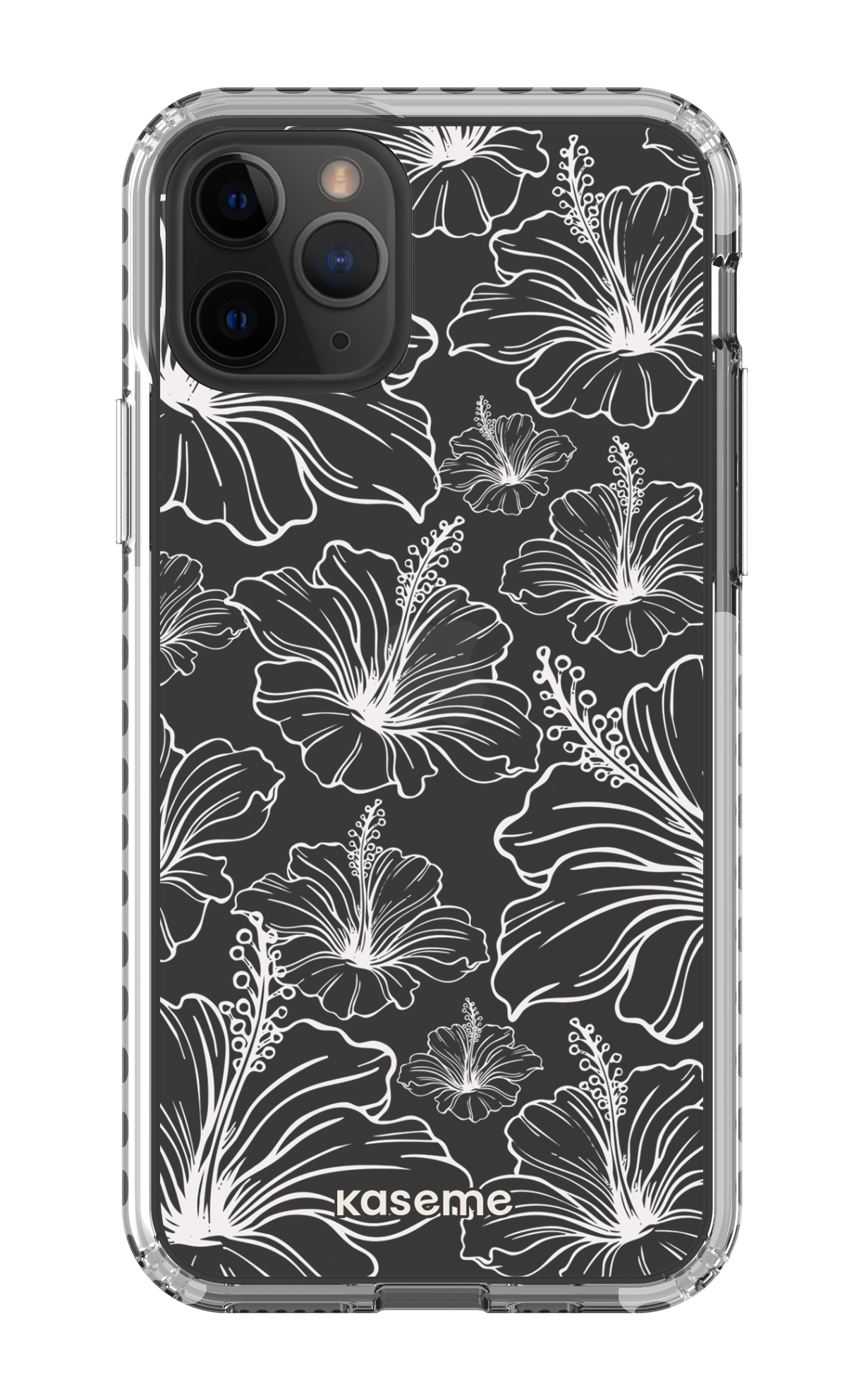 iPhone 11 Pro Clear Case - White Kahala Clear Case -