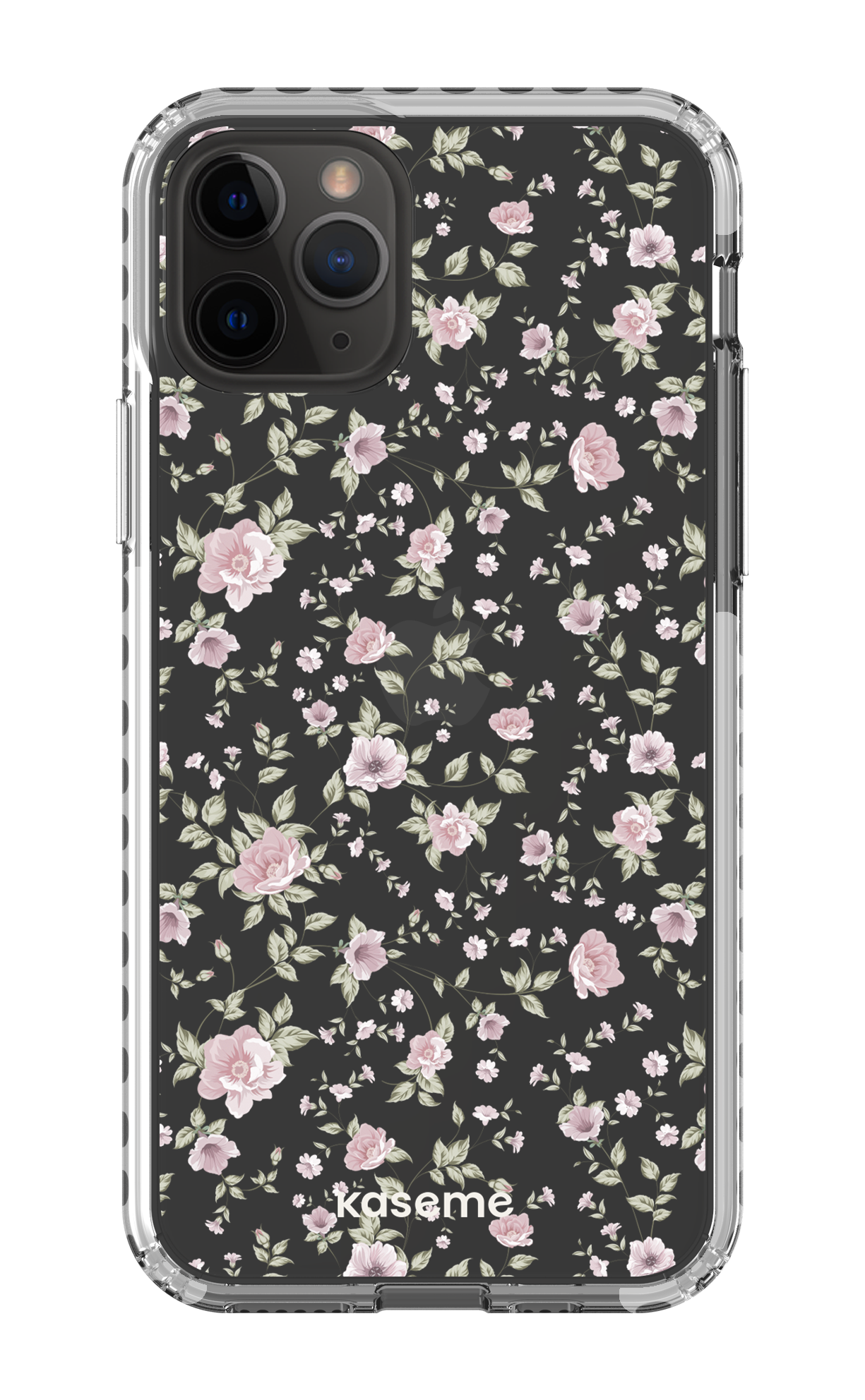iPhone 11 Pro Clear Case - White La Vie en Rose Clear Case -