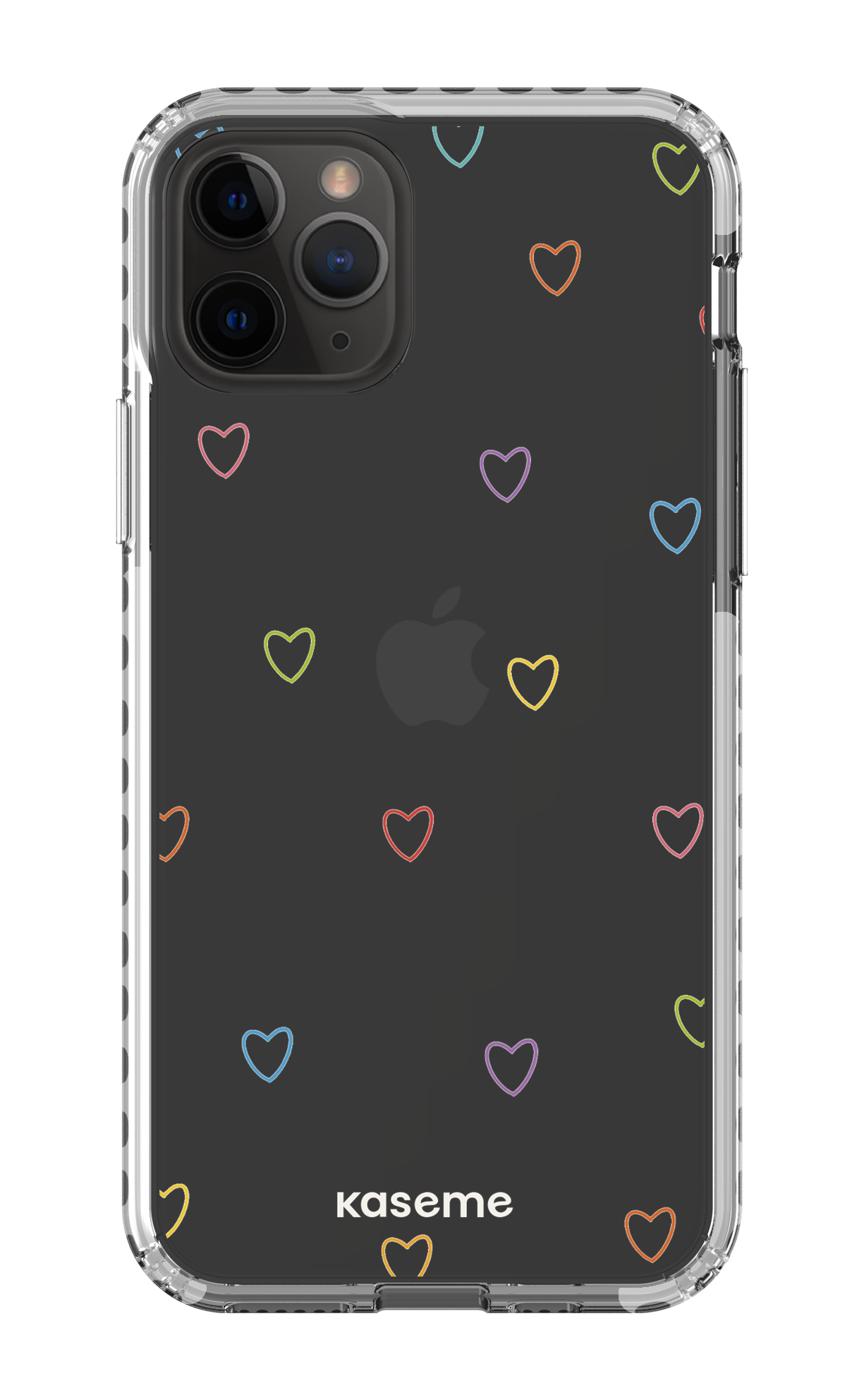 iPhone 11 Pro Clear Case - White Love Wins Clear Case -