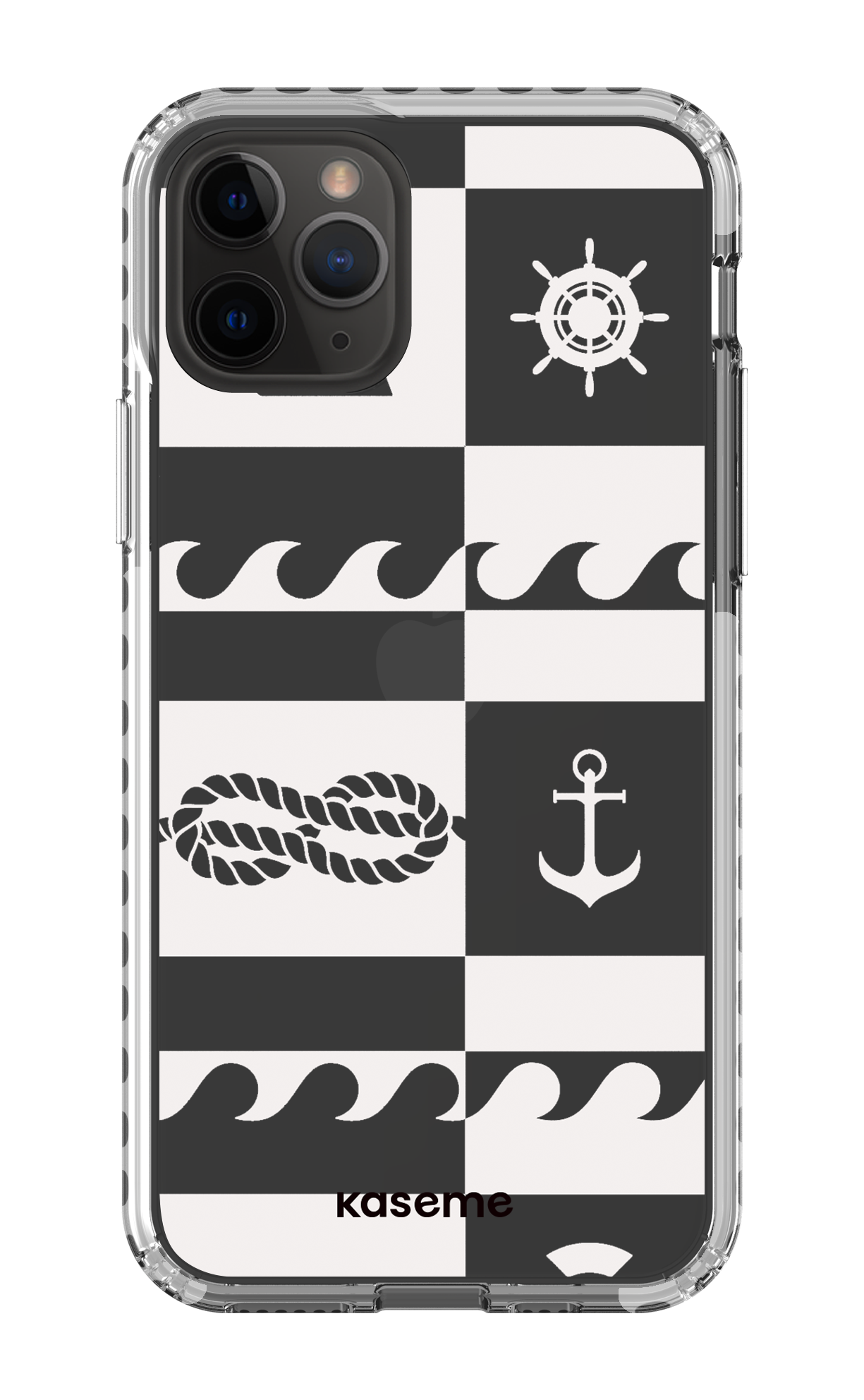 iPhone 11 Pro Clear Case - White Sail Clear Case -