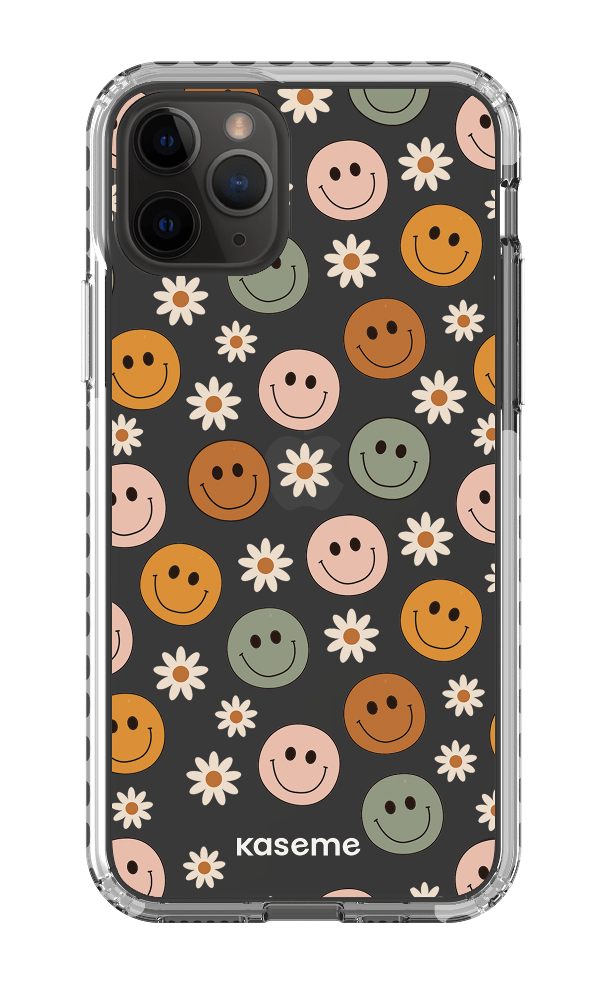 iPhone 11 Pro Clear Case - White Smirk Clear Case -