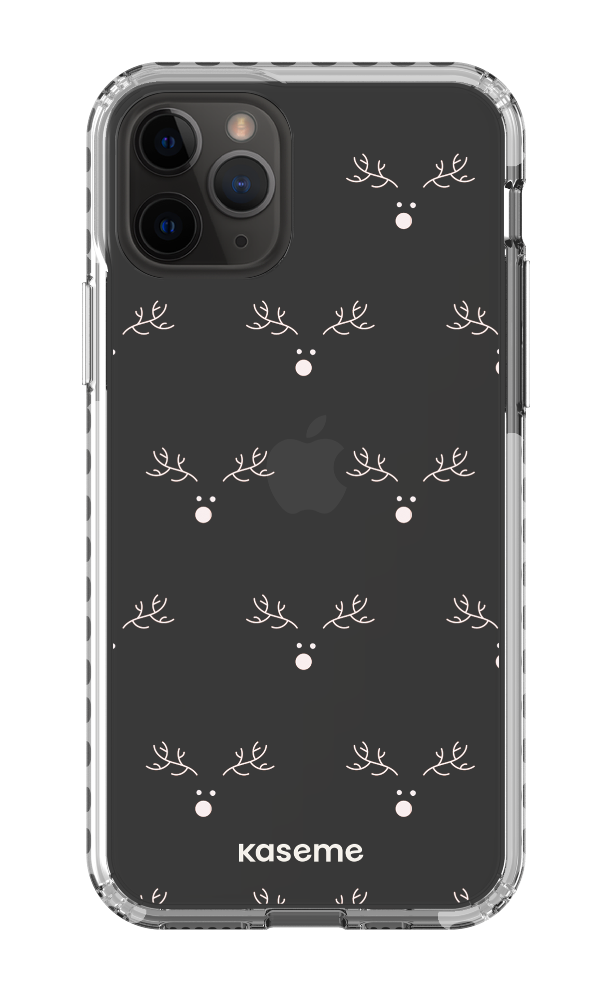 iPhone 11 Pro Clear Case - White Vixen Clear Case -