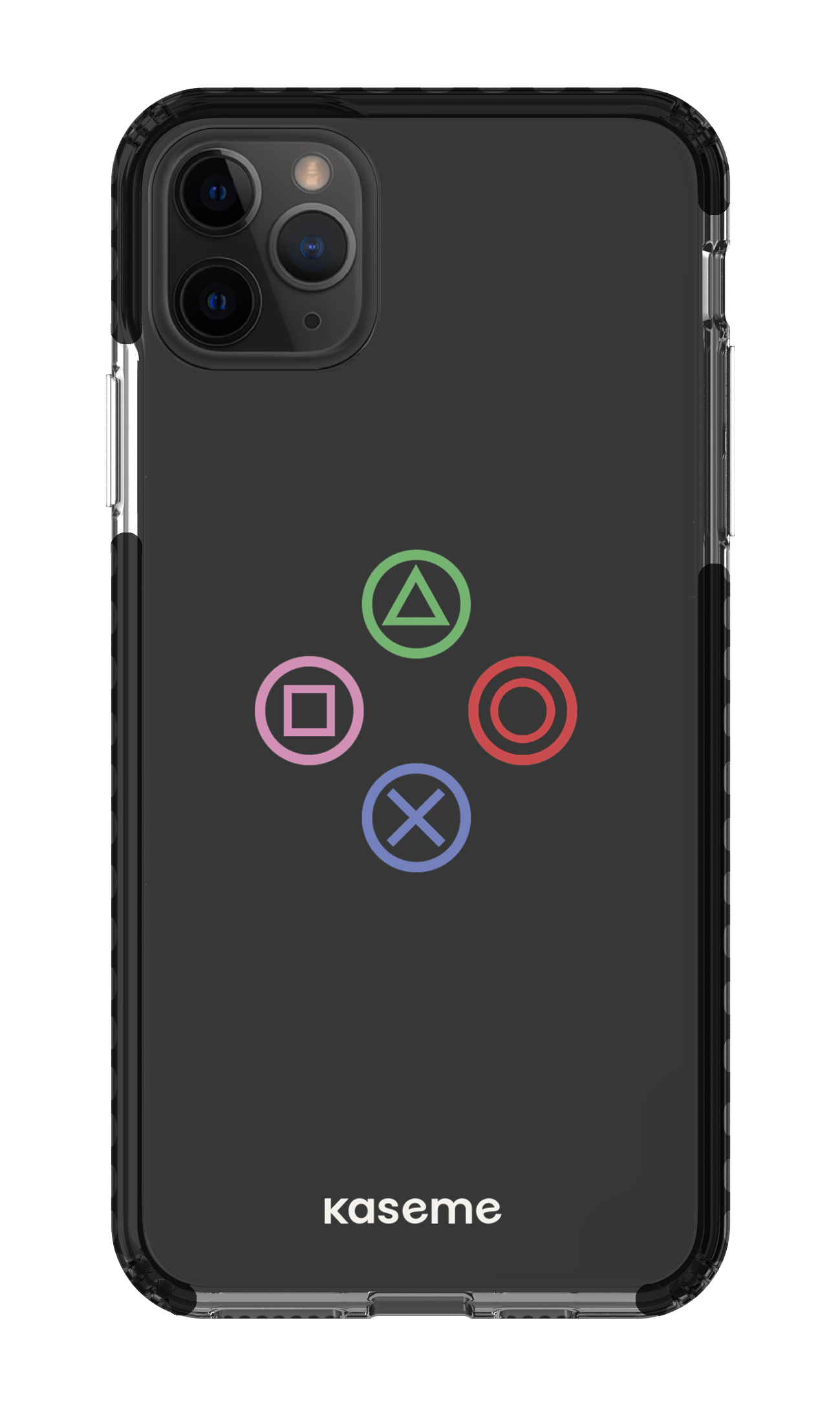 iPhone 11 Pro Max Clear Case - Black Console clear case -