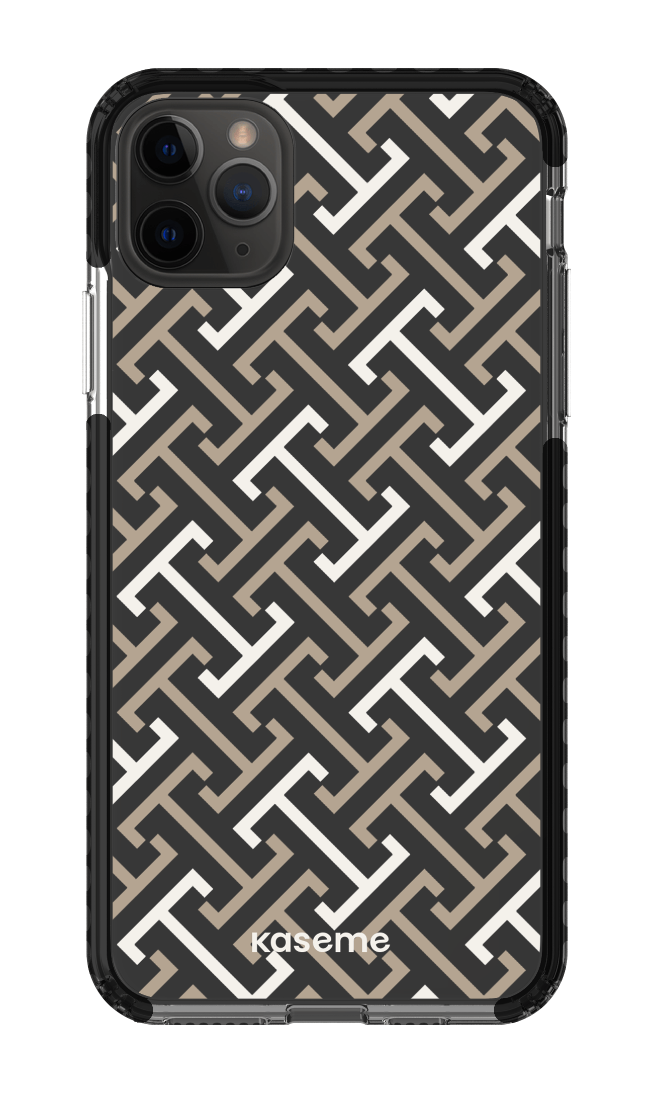 iPhone 11 Pro Max Clear Case - Black Elite Clear Case -