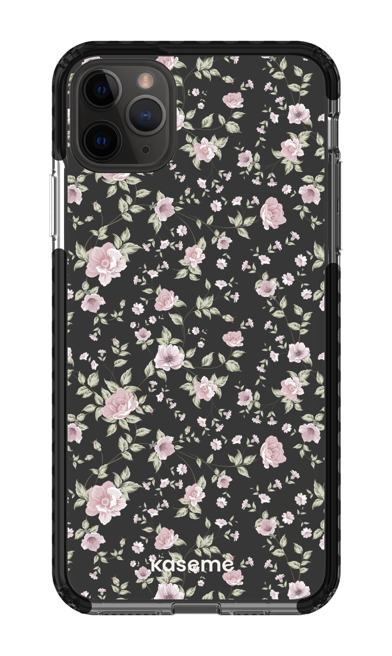 iPhone 11 Pro Max Clear Case - Black La Vie en Rose Clear Case -