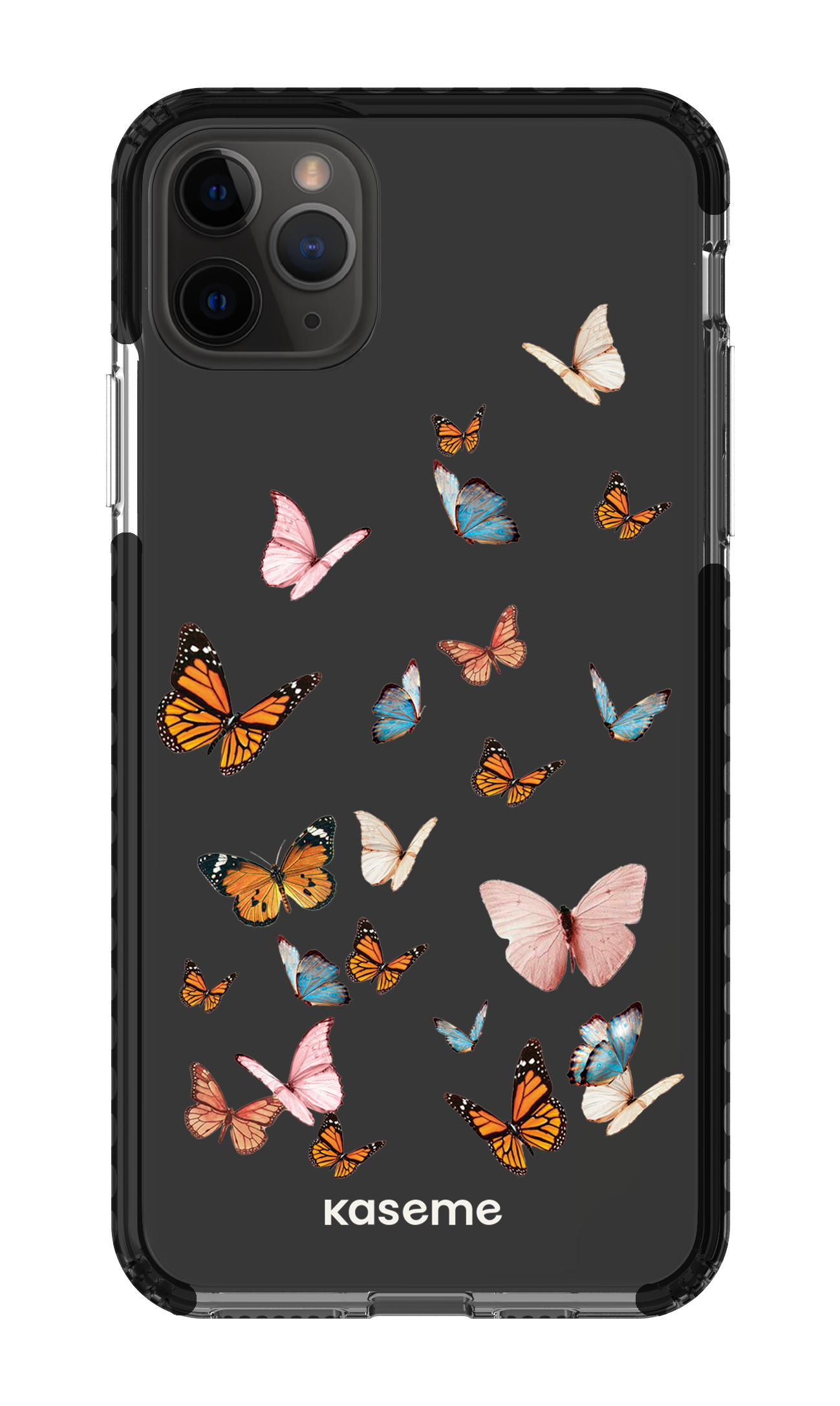 iPhone 11 Pro Max Clear Case - Black Soarin Clear Case -