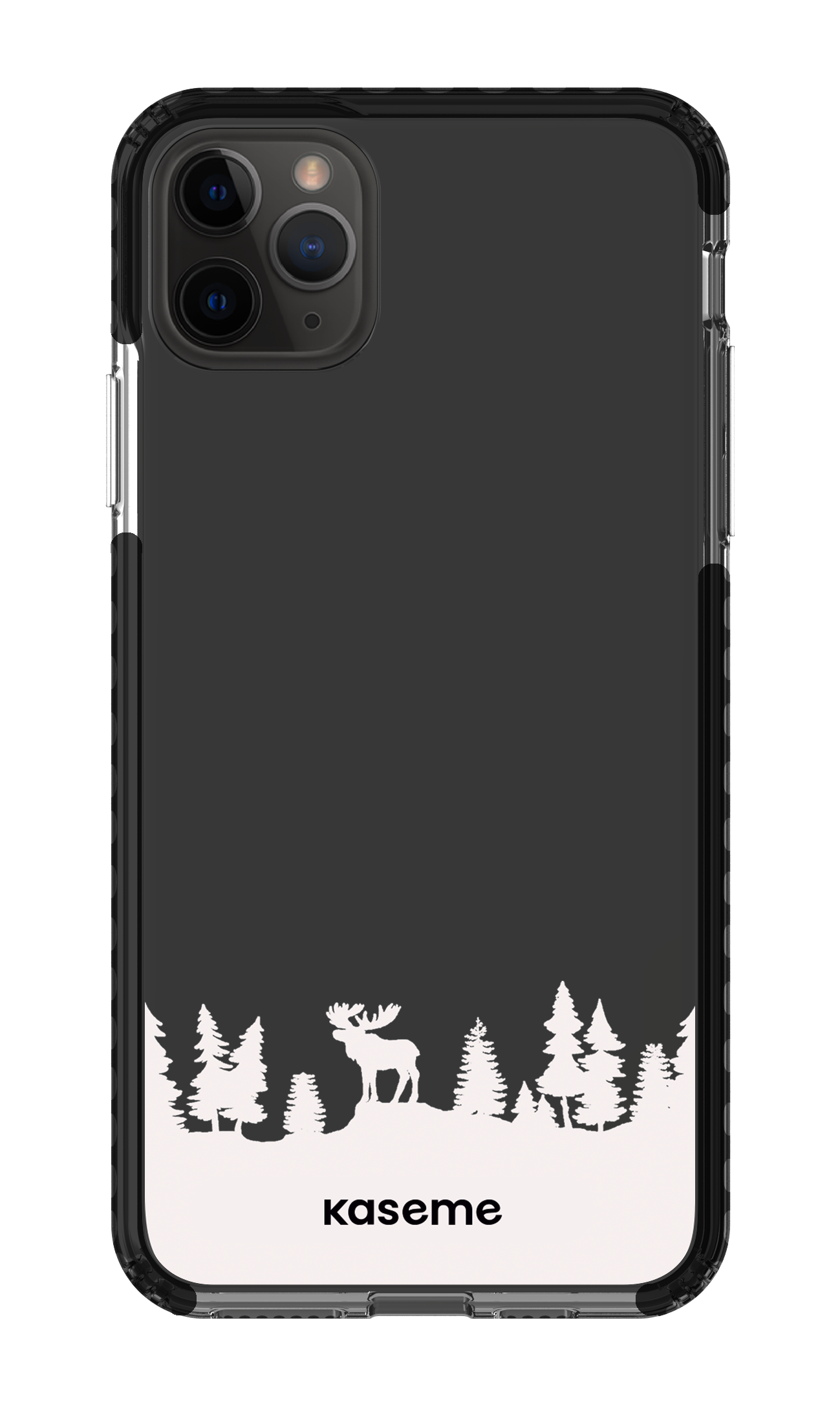 iPhone 11 Pro Max Clear Case - Black The Moose Clear Case -