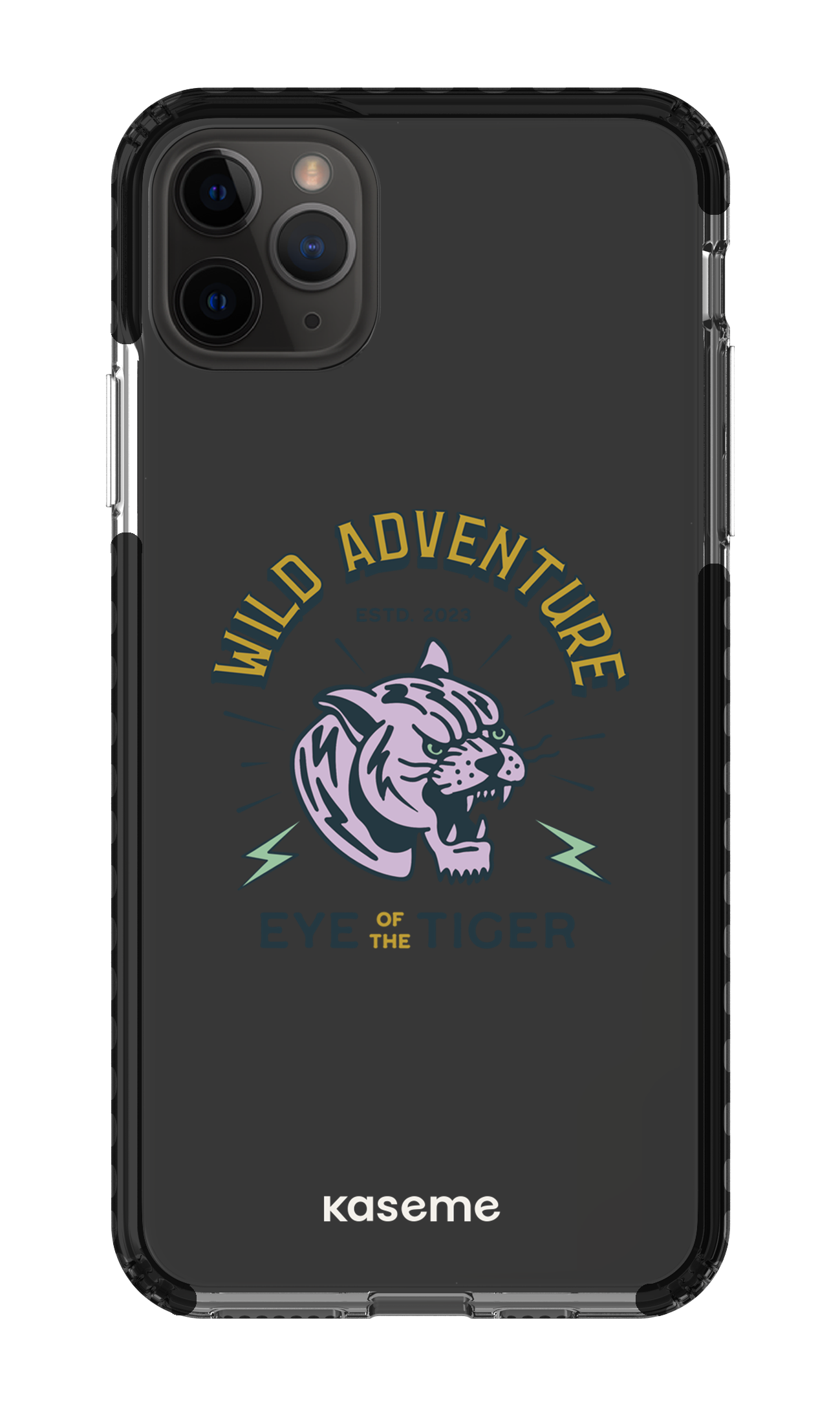 iPhone 11 Pro Max Clear Case - Black Wildcats clear case -