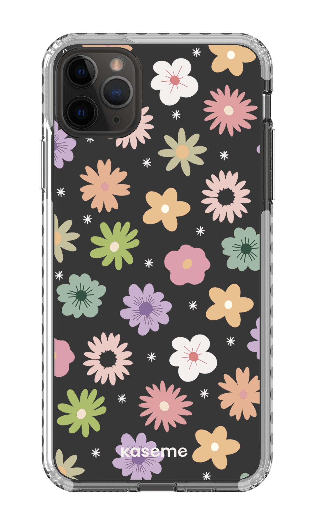 iPhone 11 Pro Max Clear Case - White Adore small clear case -