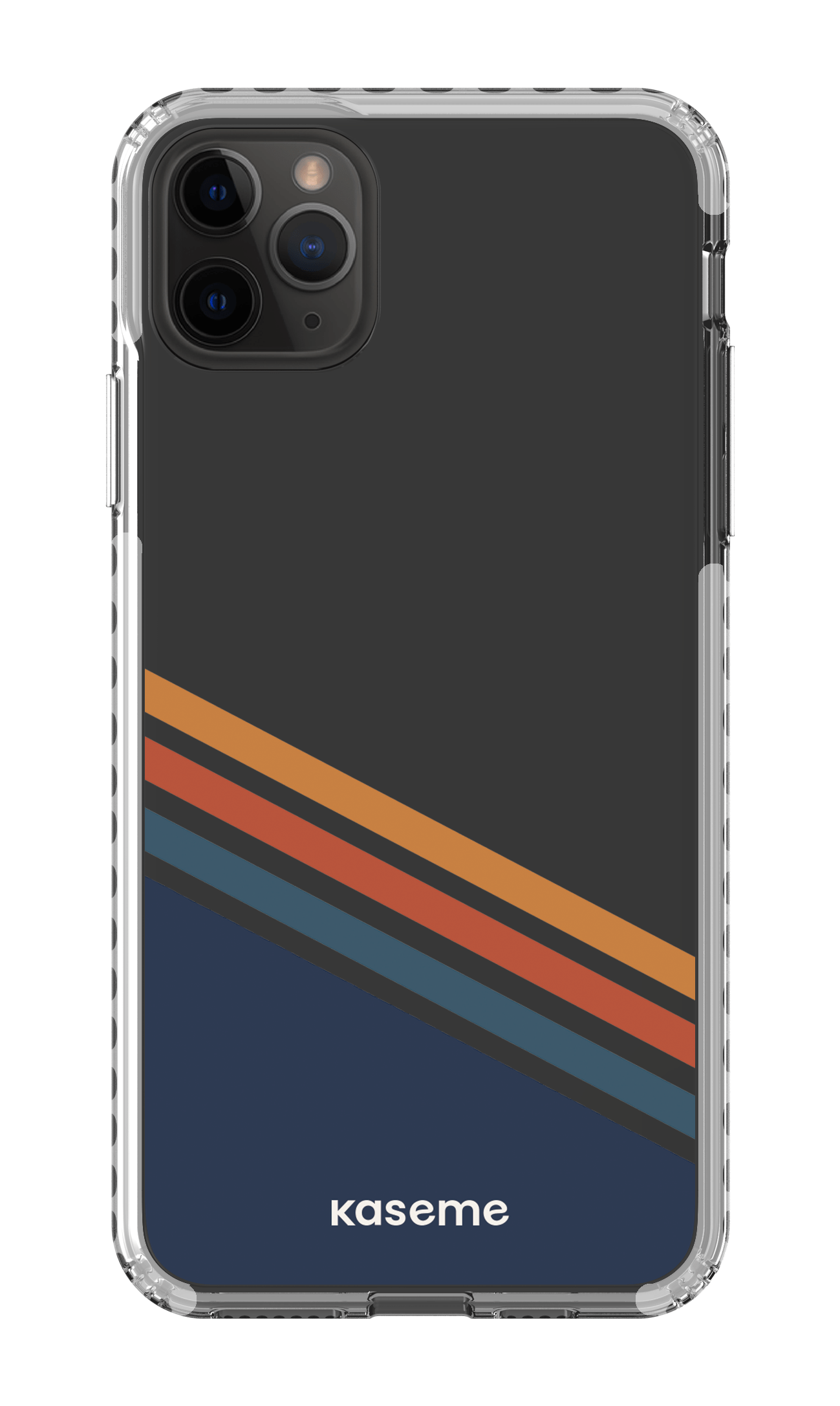 iPhone 11 Pro Max Clear Case - White Bitter Clear Case -