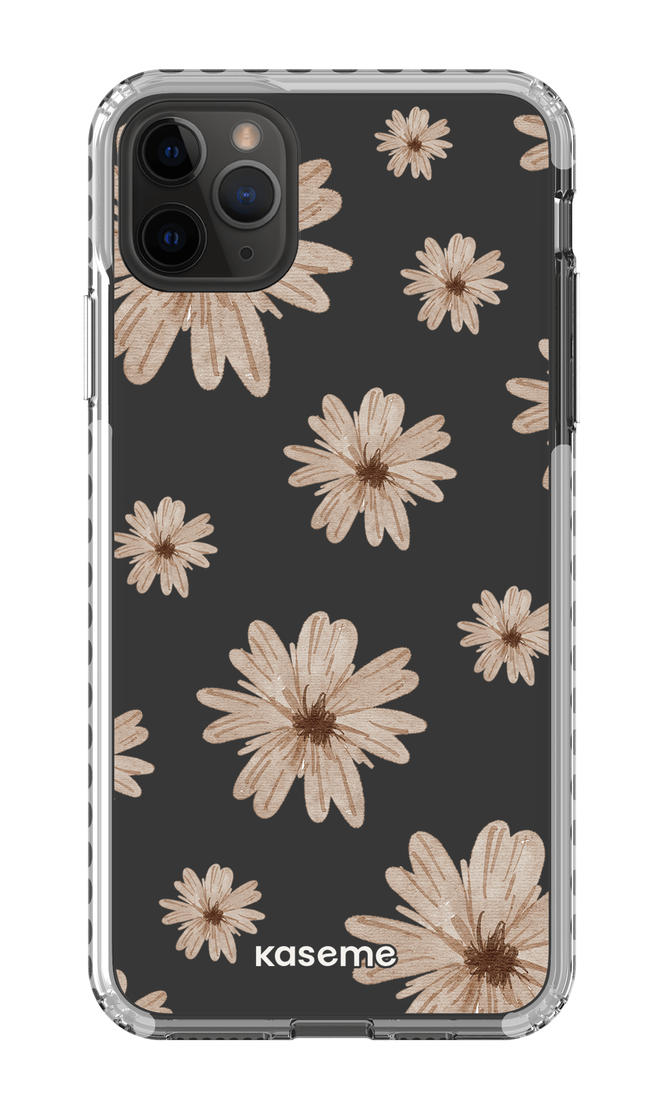 iPhone 11 Pro Max Clear Case - White Delicate Dreams Clear Case -