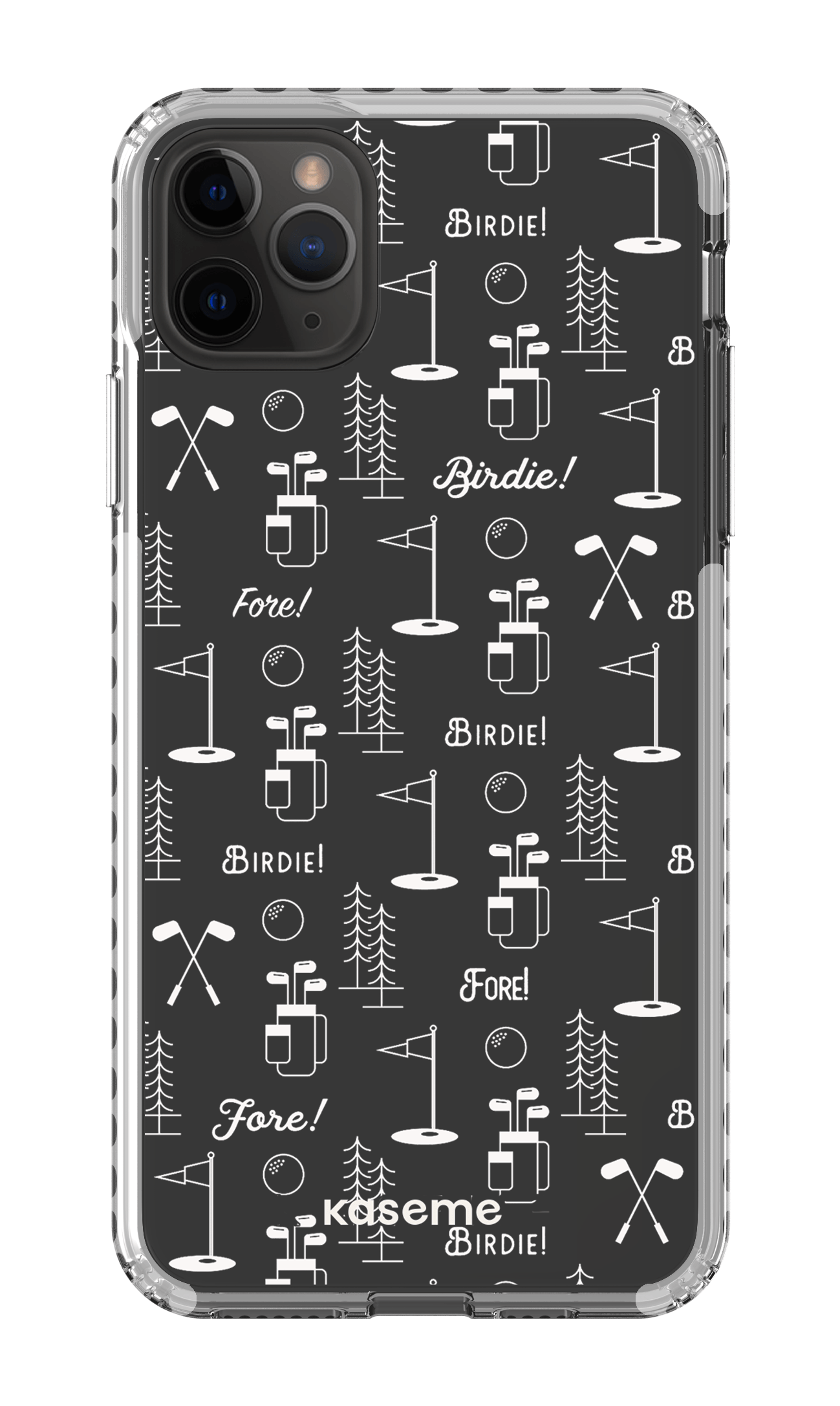 iPhone 11 Pro Max Clear Case - White Fore clear case -