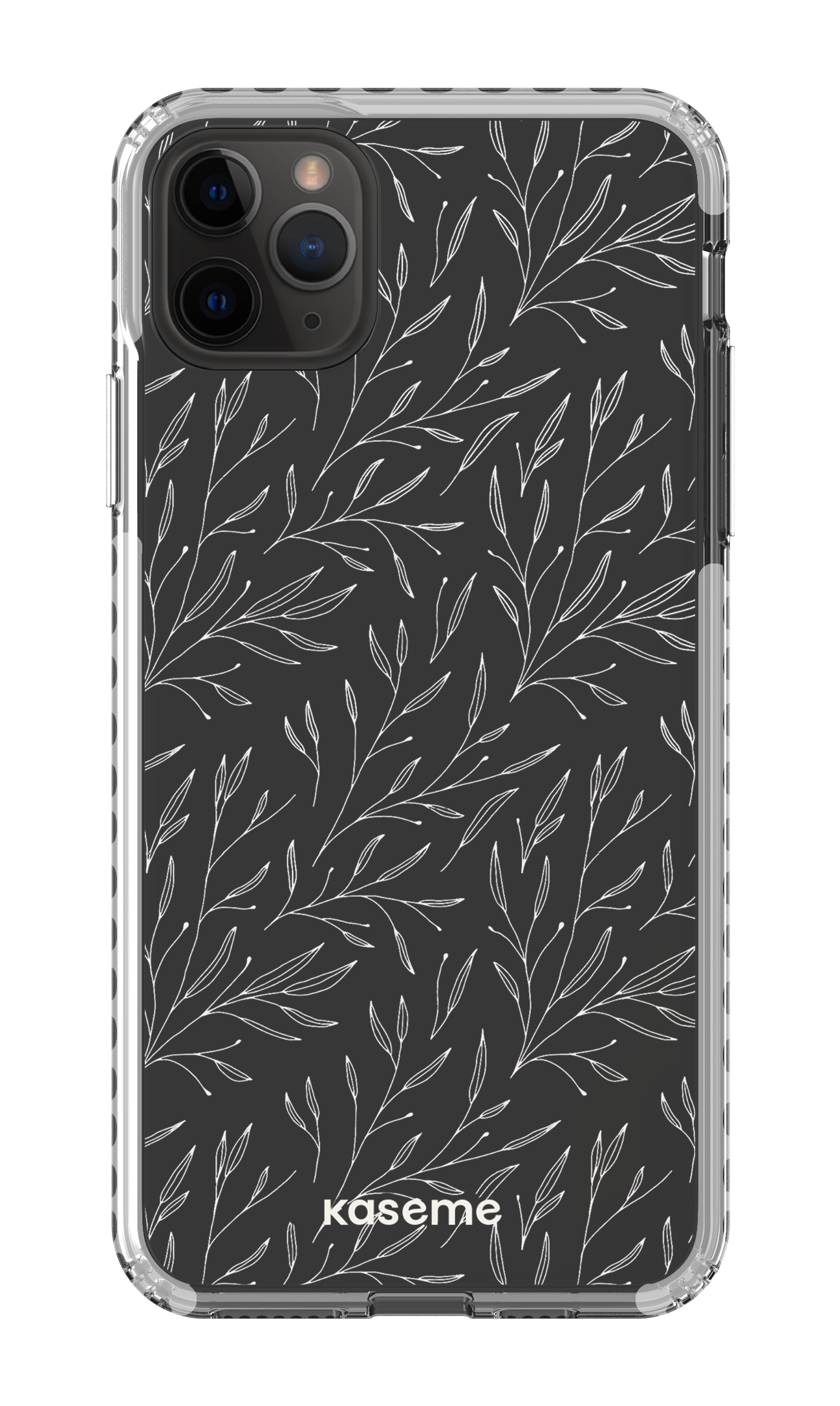 iPhone 11 Pro Max Clear Case - White Hibiscus Clear Case -