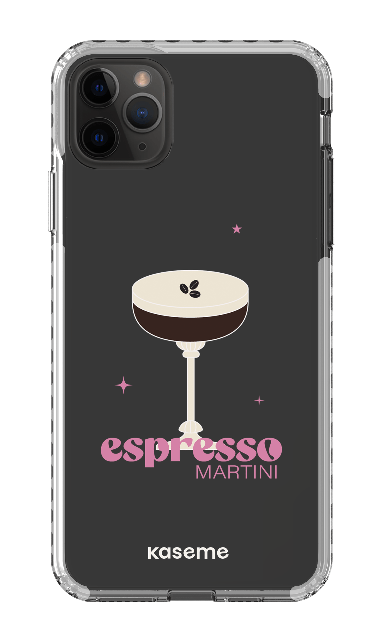 iPhone 11 Pro Max Clear Case - White Hold My Tiny Clear Case -