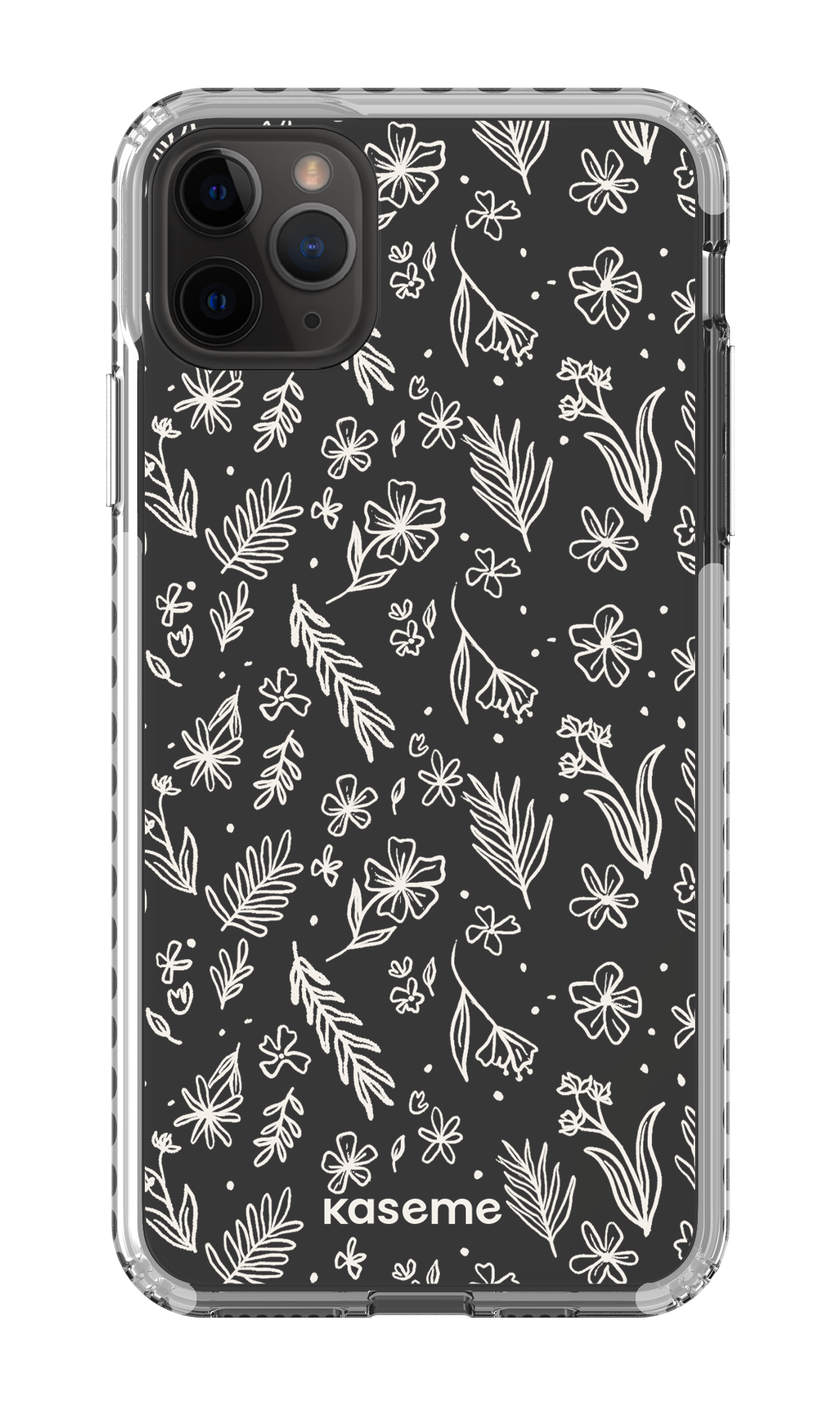 iPhone 11 Pro Max Clear Case - White Olive Branch Clear Case -