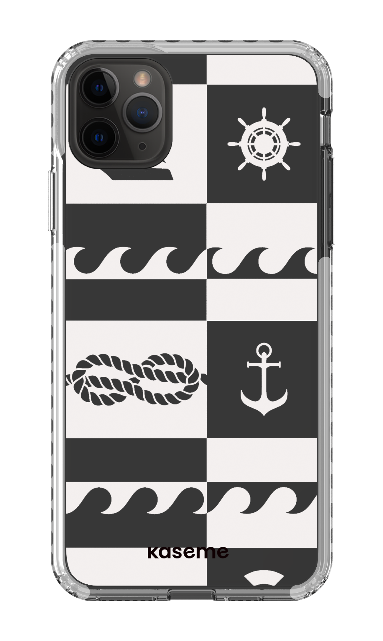 iPhone 11 Pro Max Clear Case - White Sail Clear Case -