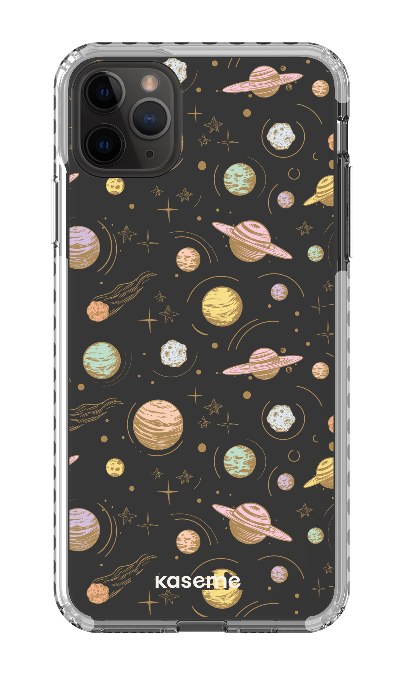 iPhone 11 Pro Max Clear Case - White Solar Clear Case -