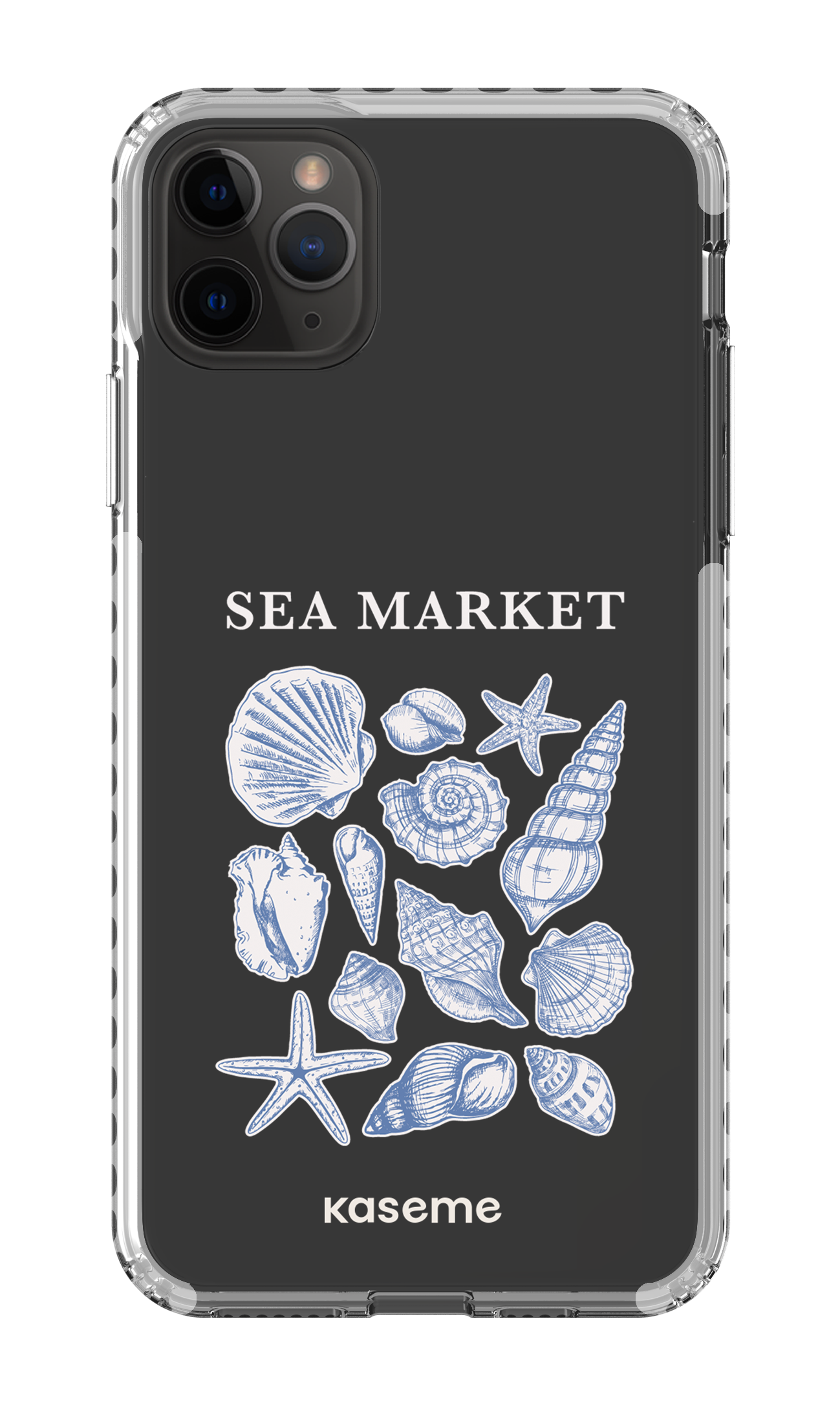 iPhone 11 Pro Max Clear Case - White Souvenir Clear Case -