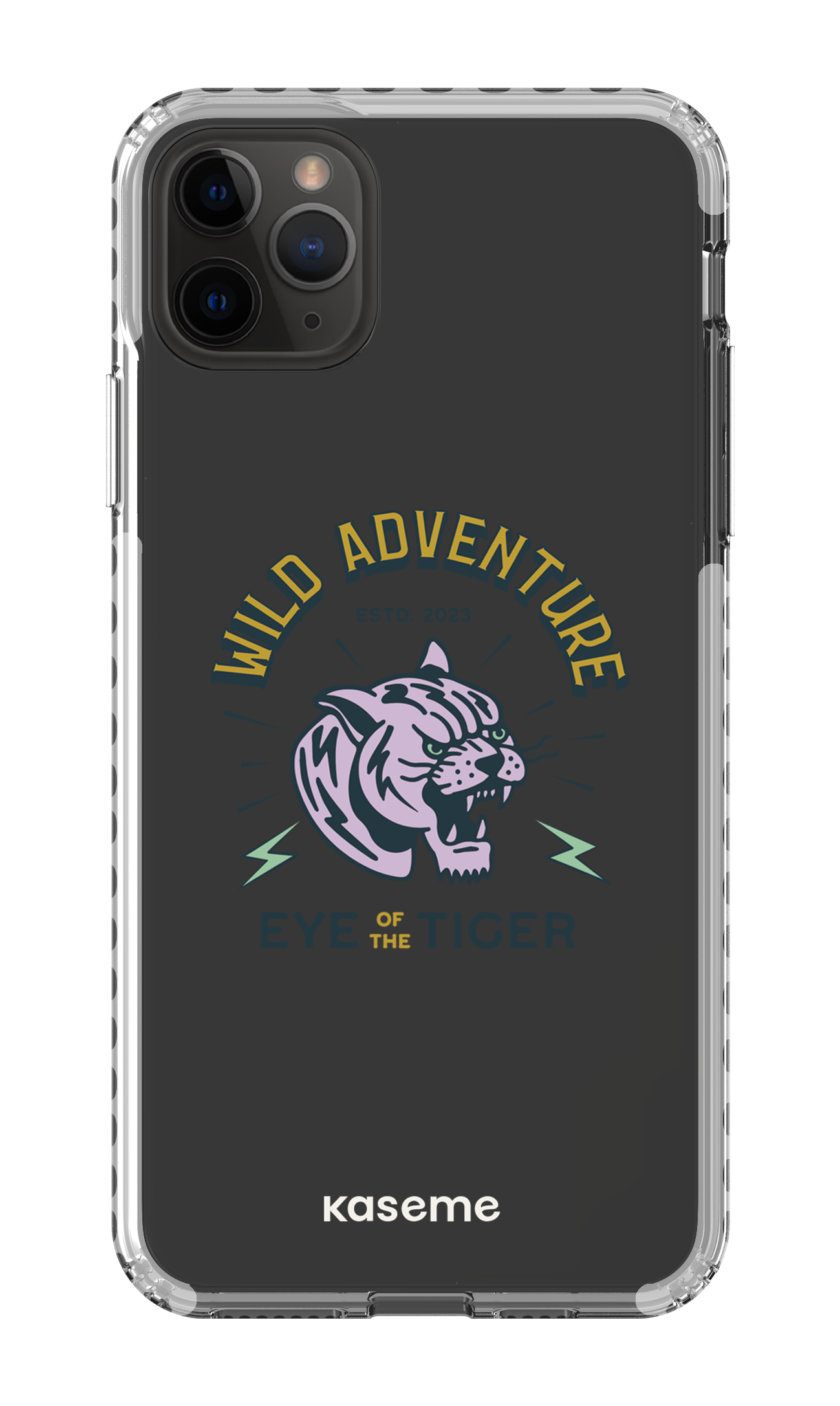 iPhone 11 Pro Max Clear Case - White Wildcats clear case -