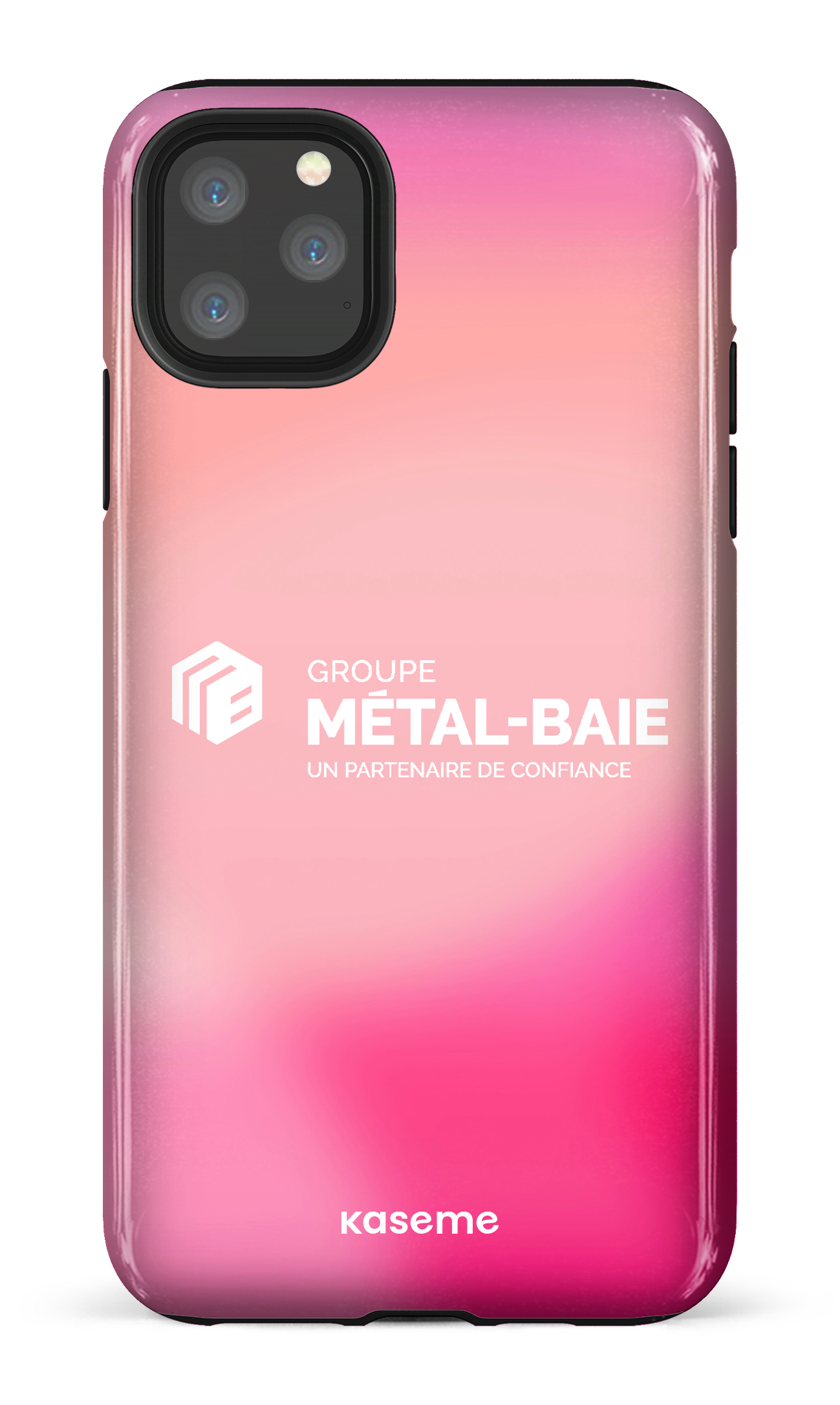 iPhone 11 Pro Max Tough Métal-Baie Tie-Dye -