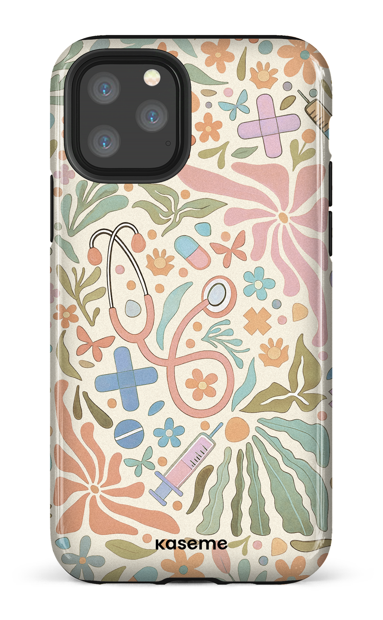 iPhone 11 Pro Tough VitaBloom Beige -