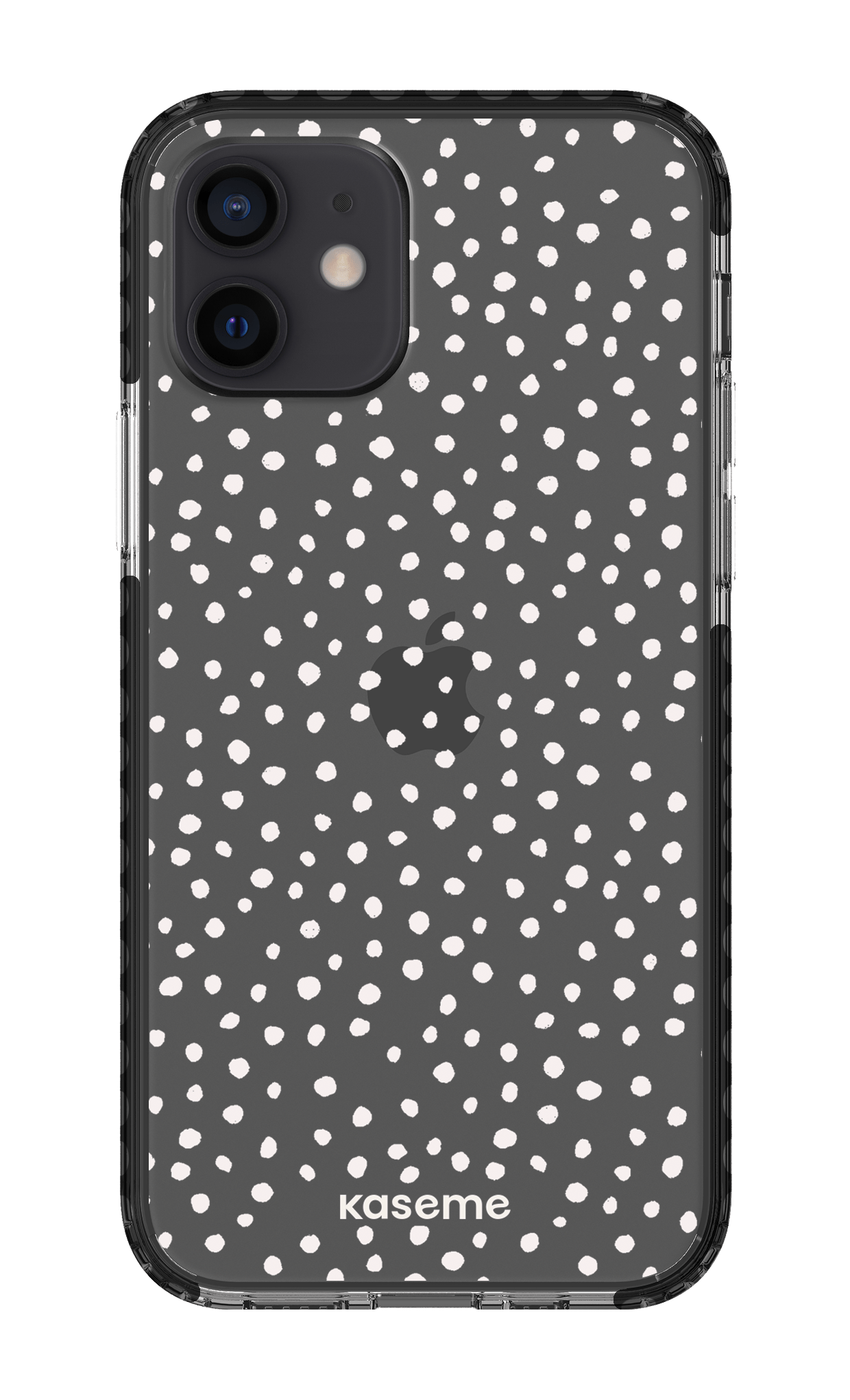 iPhone 12 Clear Case - Black Honey Clear Case -