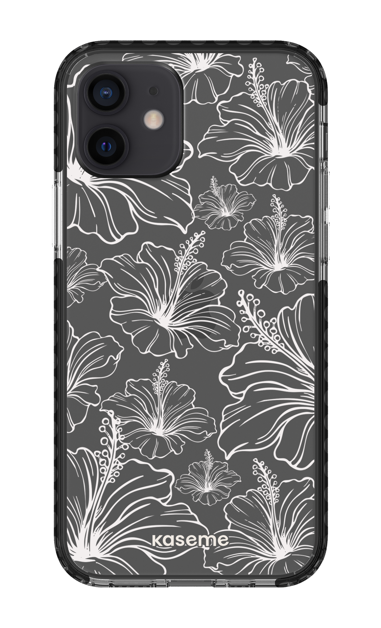 iPhone 12 Clear Case - Black Kahala Clear Case -