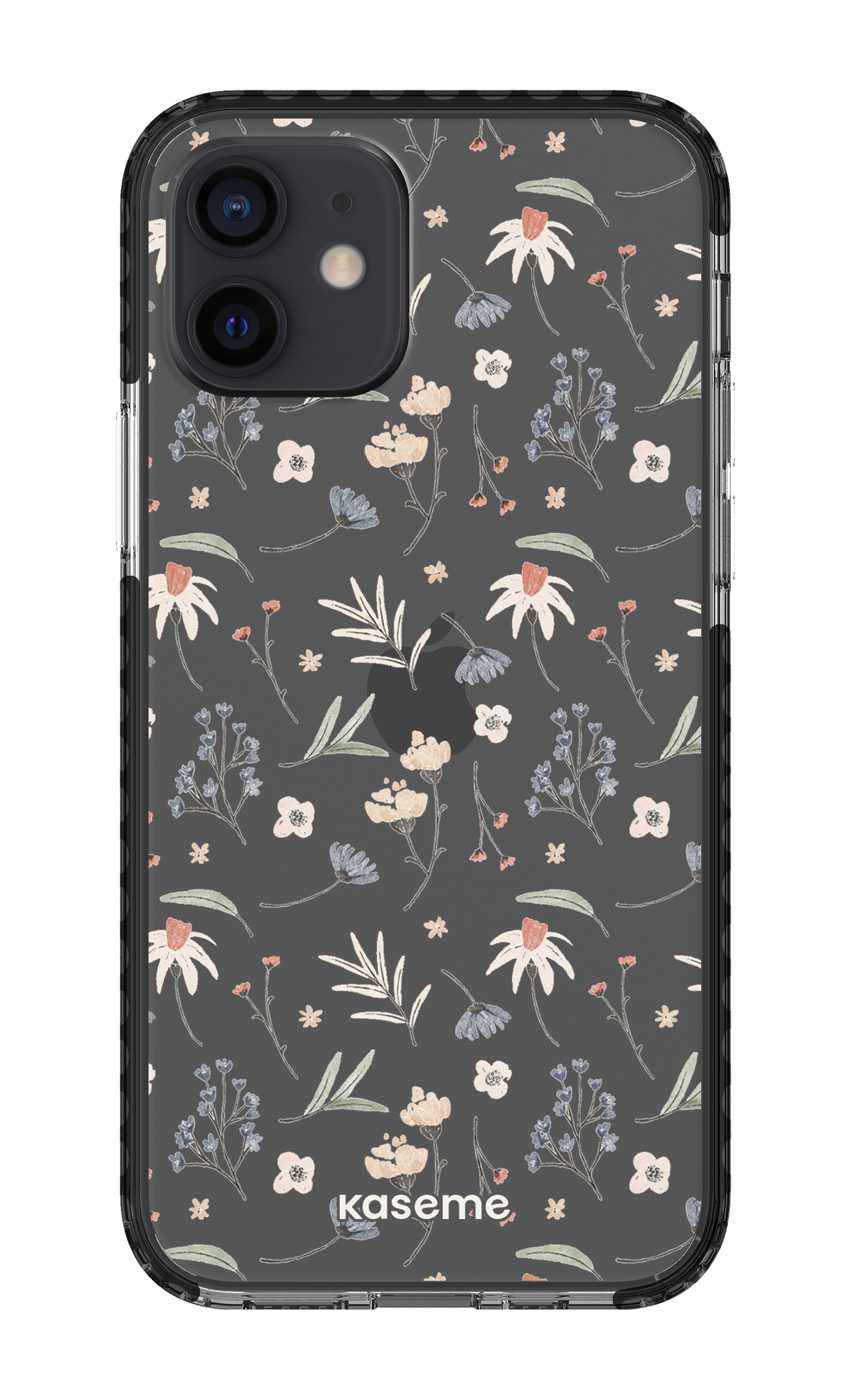 iPhone 12 Clear Case - Black Mia Clear Case -