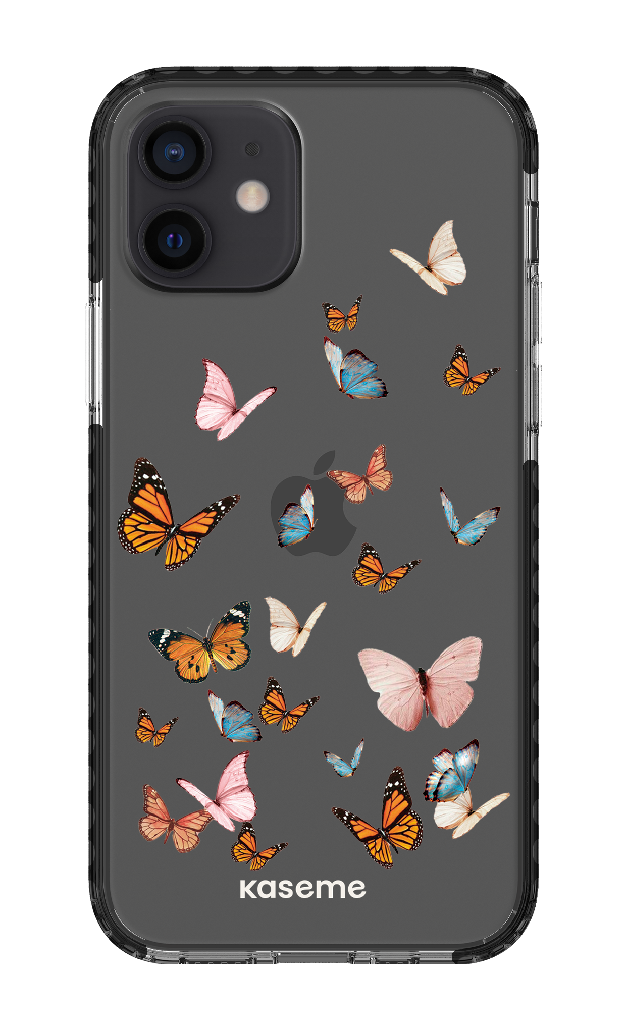 iPhone 12 Clear Case - Black Soarin Clear Case -