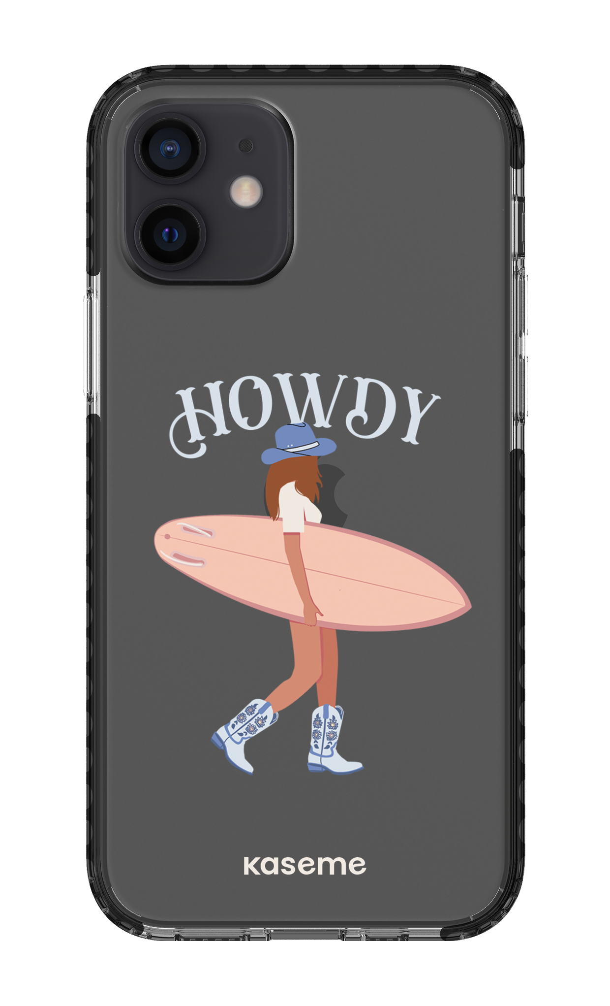 iPhone 12 Clear Case - Black Westsea Clear Case -