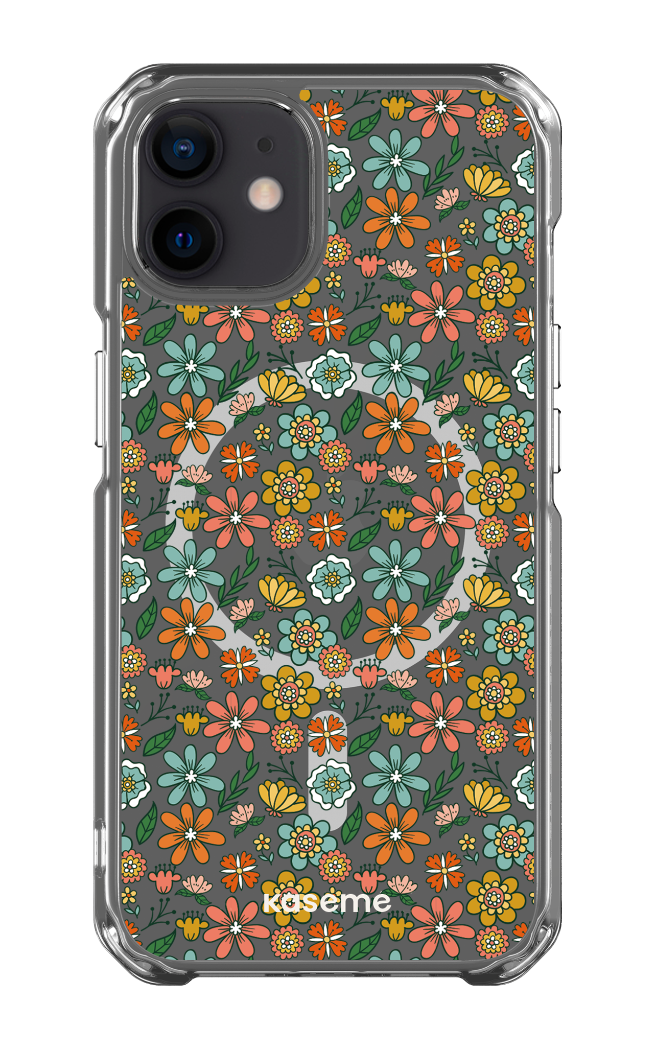 iPhone 12 Clear Case - Magsafe Bohemian Clear Case -