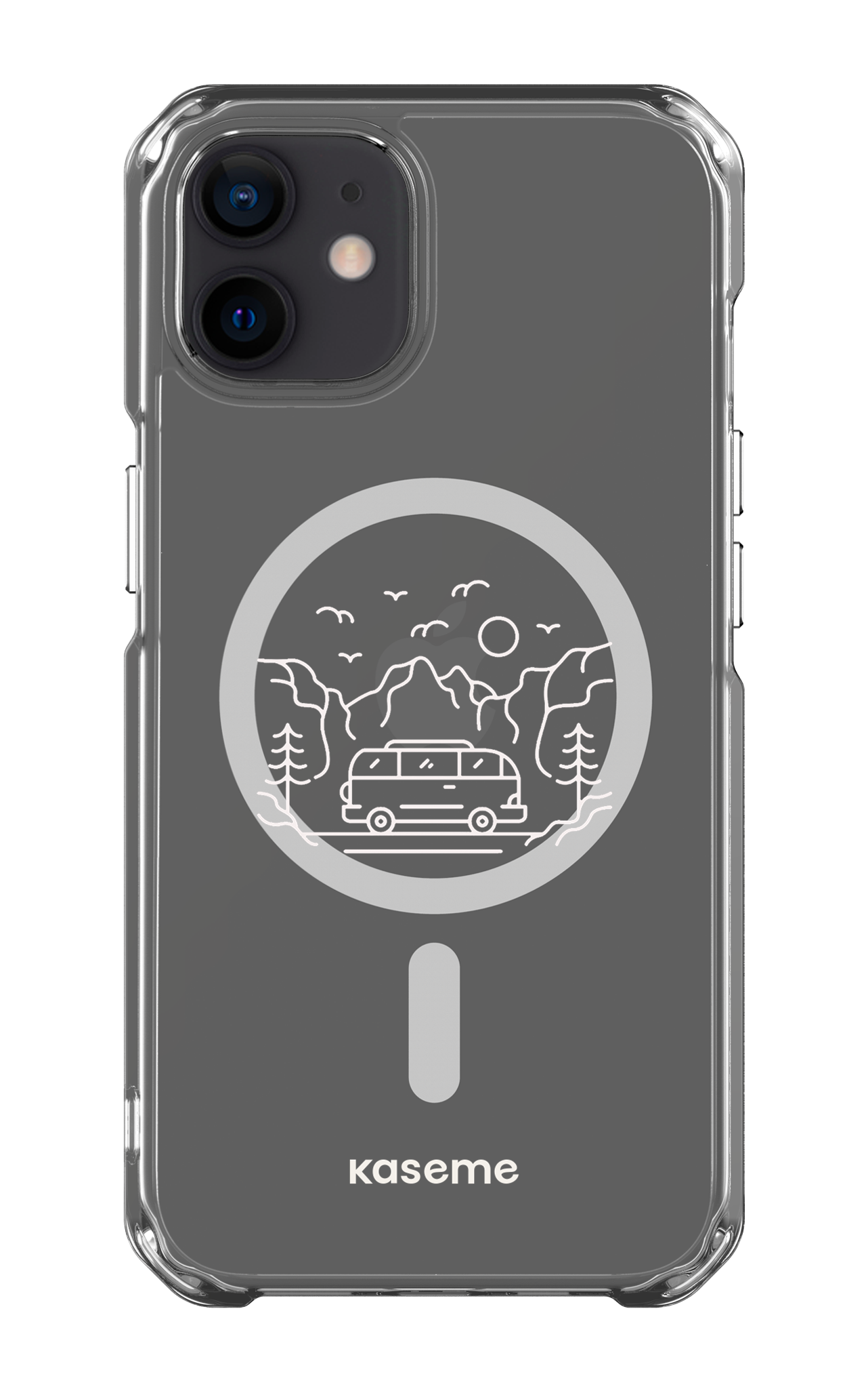 iPhone 12 Clear Case - Magsafe Camp Life Clear Case -