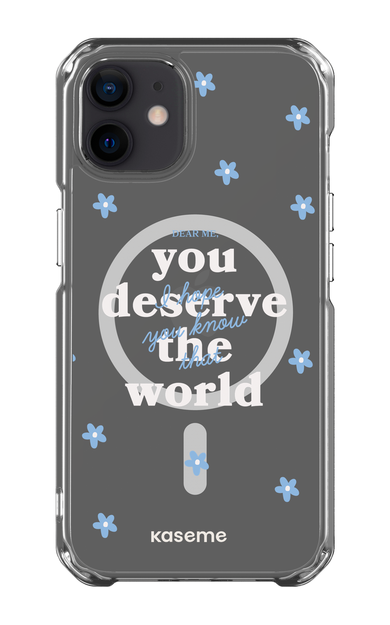 iPhone 12 Clear Case - Magsafe Dear Me Clear Case -