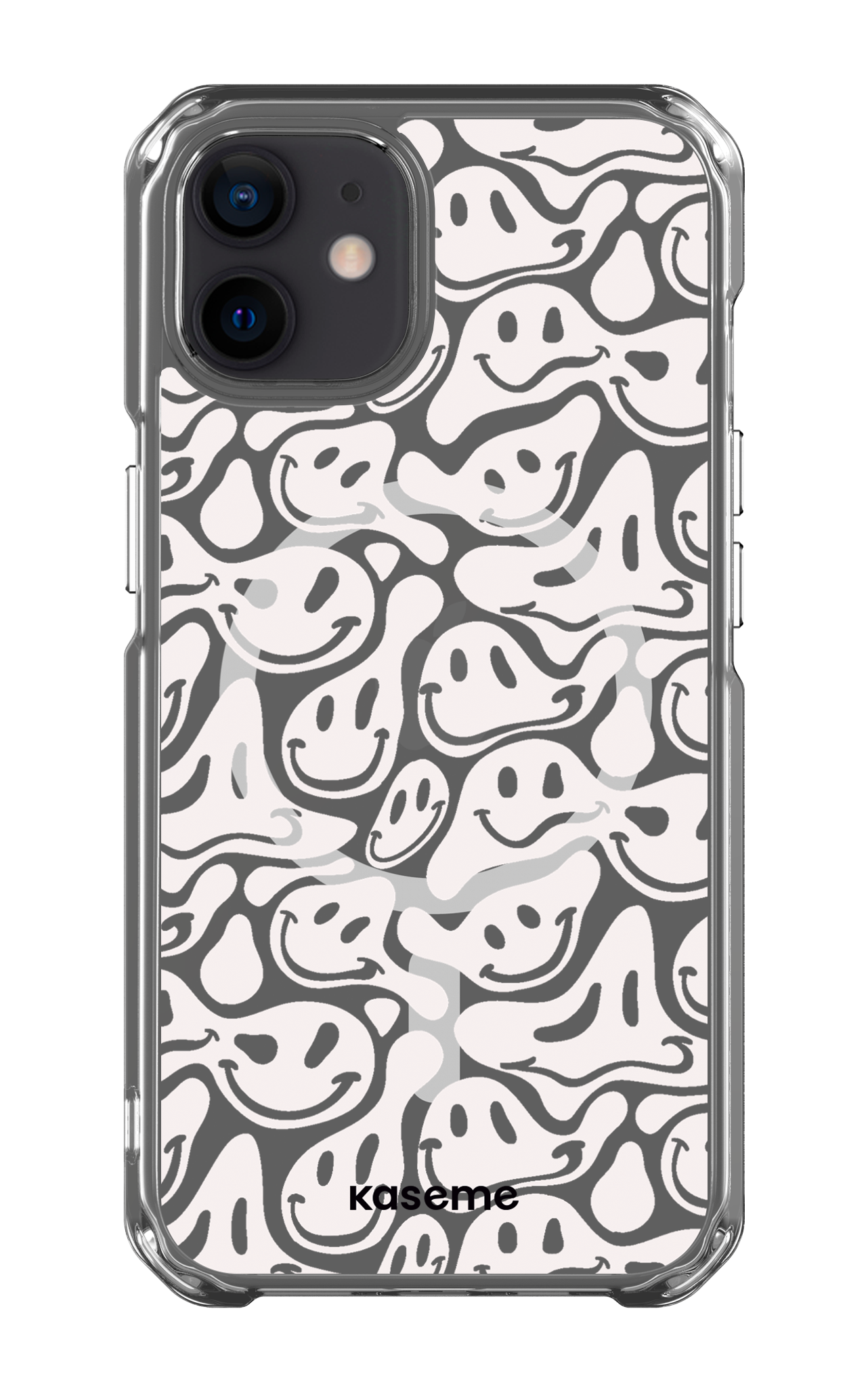 iPhone 12 Clear Case - Magsafe Dystopia Clear Case -