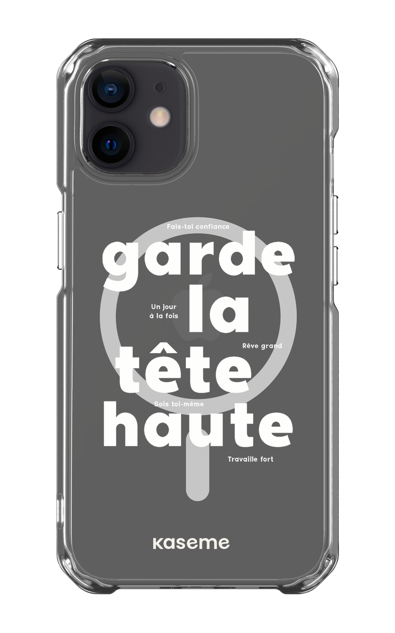 iPhone 12 Clear Case - Magsafe État d'esprit Clear Case -