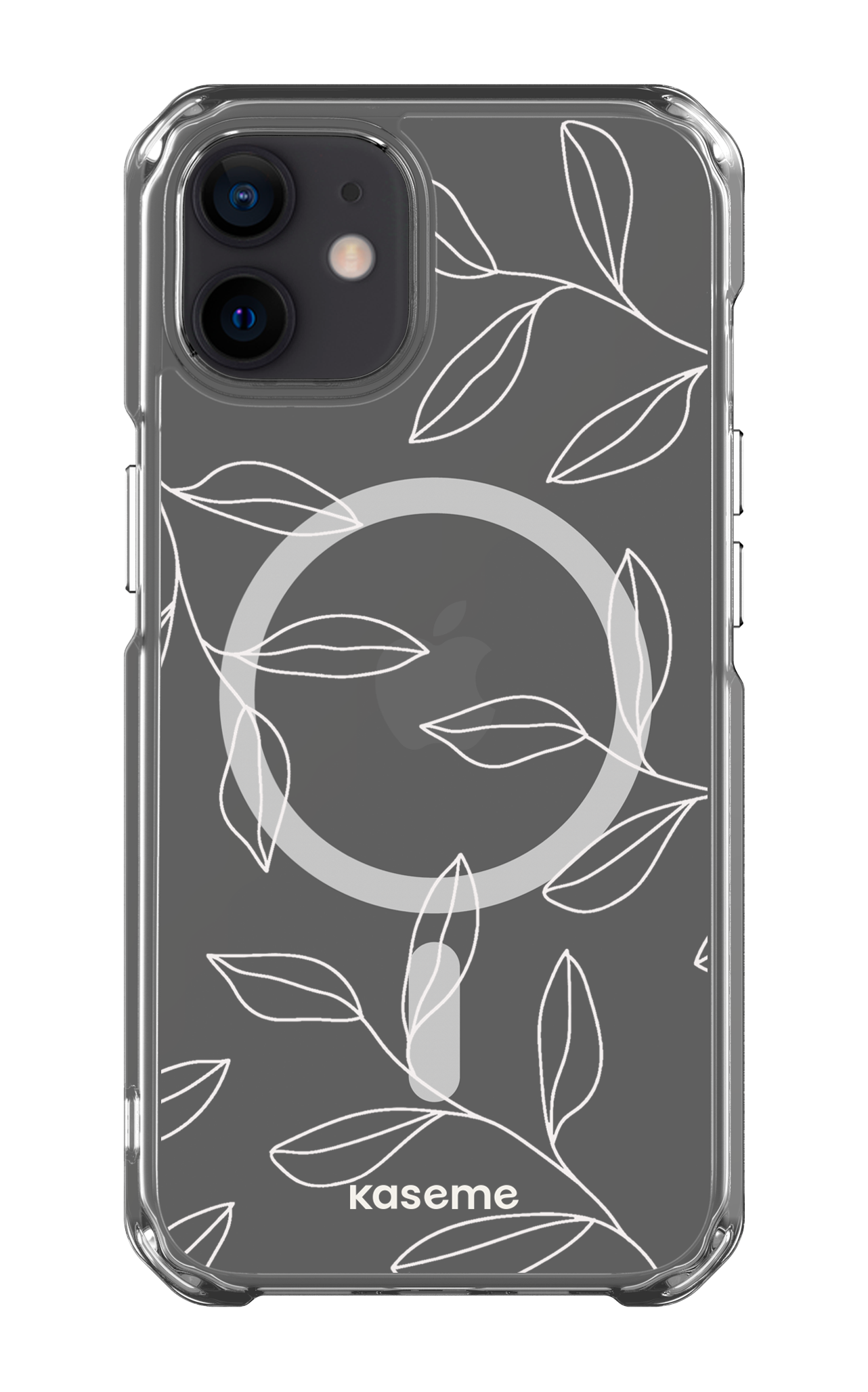 iPhone 12 Clear Case - Magsafe Gloomy Clear Case -