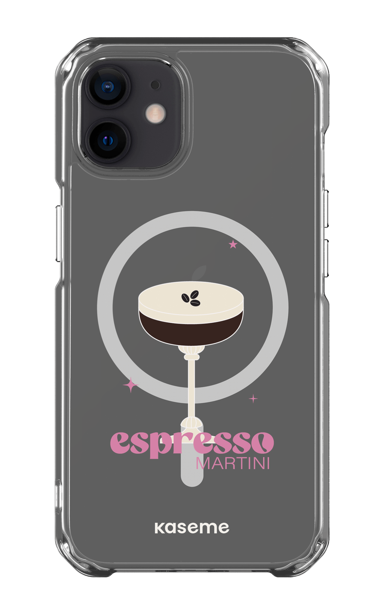 iPhone 12 Clear Case - Magsafe Hold My Tiny Clear Case -