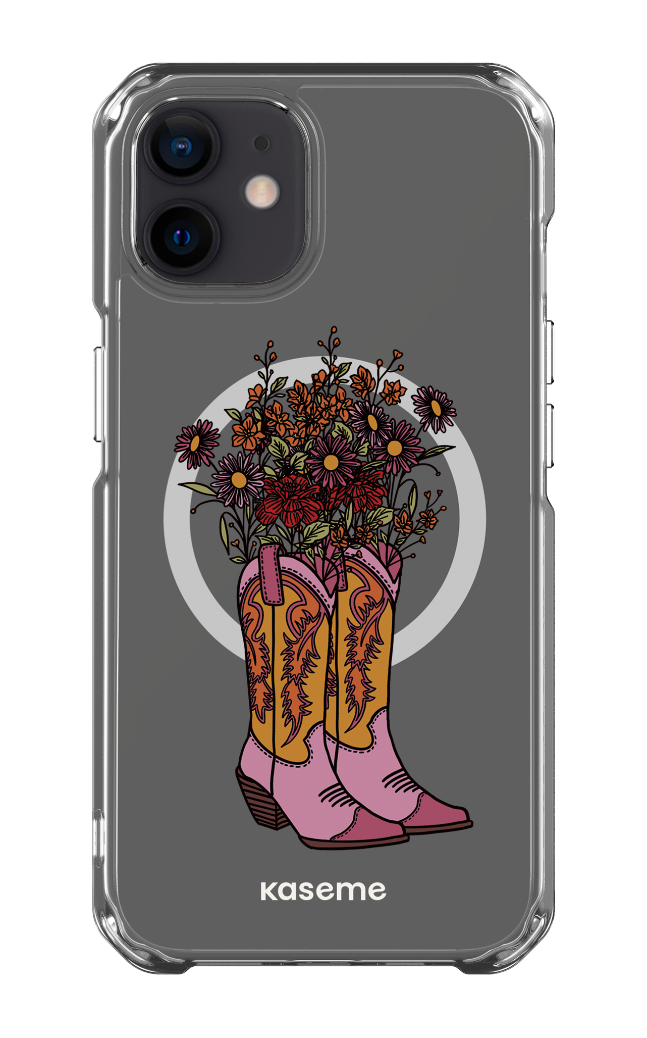 iPhone 12 Clear Case - Magsafe Howdy Clear Case -