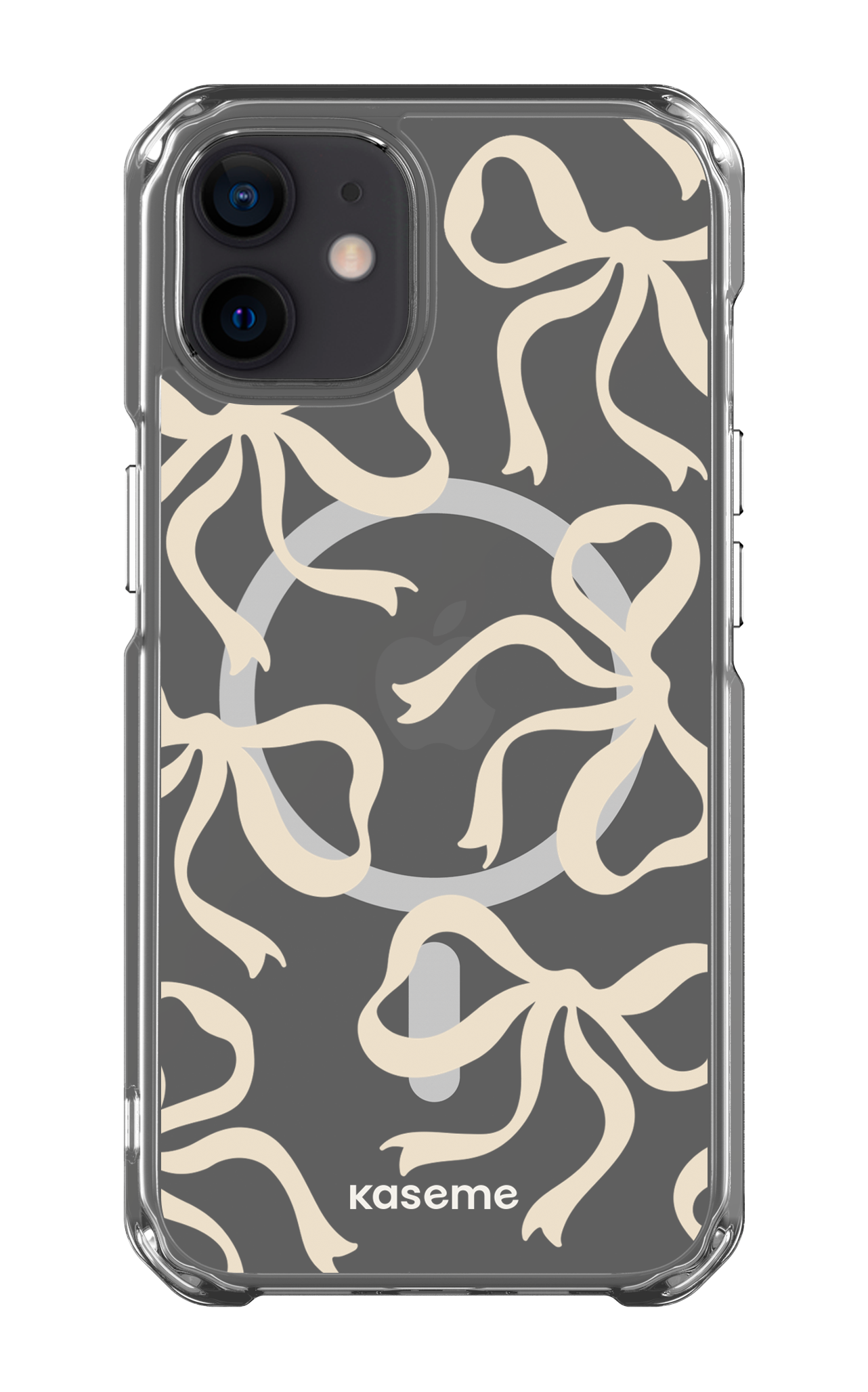 iPhone 12 Clear Case - Magsafe Lace Clear Case -