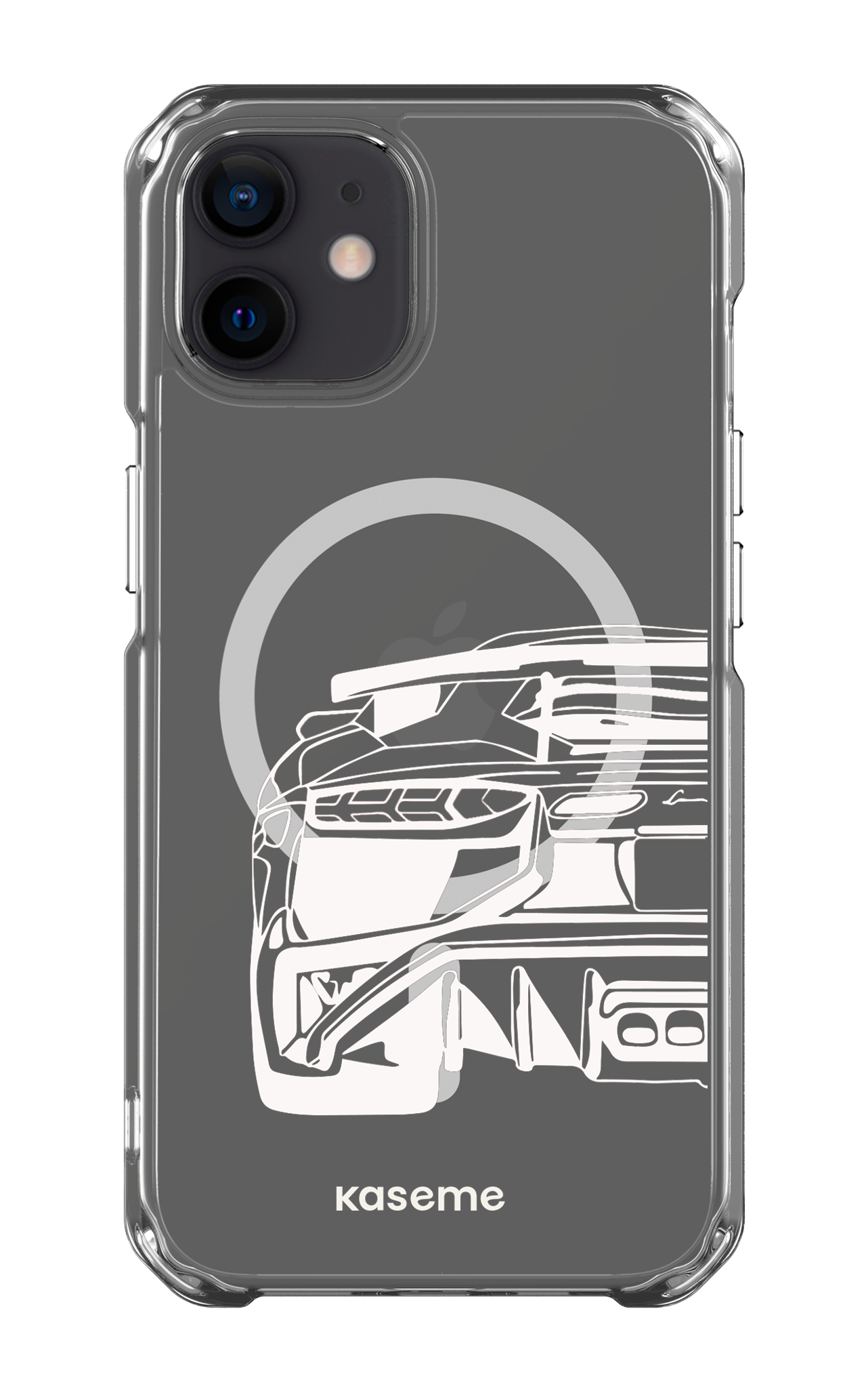 iPhone 12 Clear Case - Magsafe Lambo Clear Case -