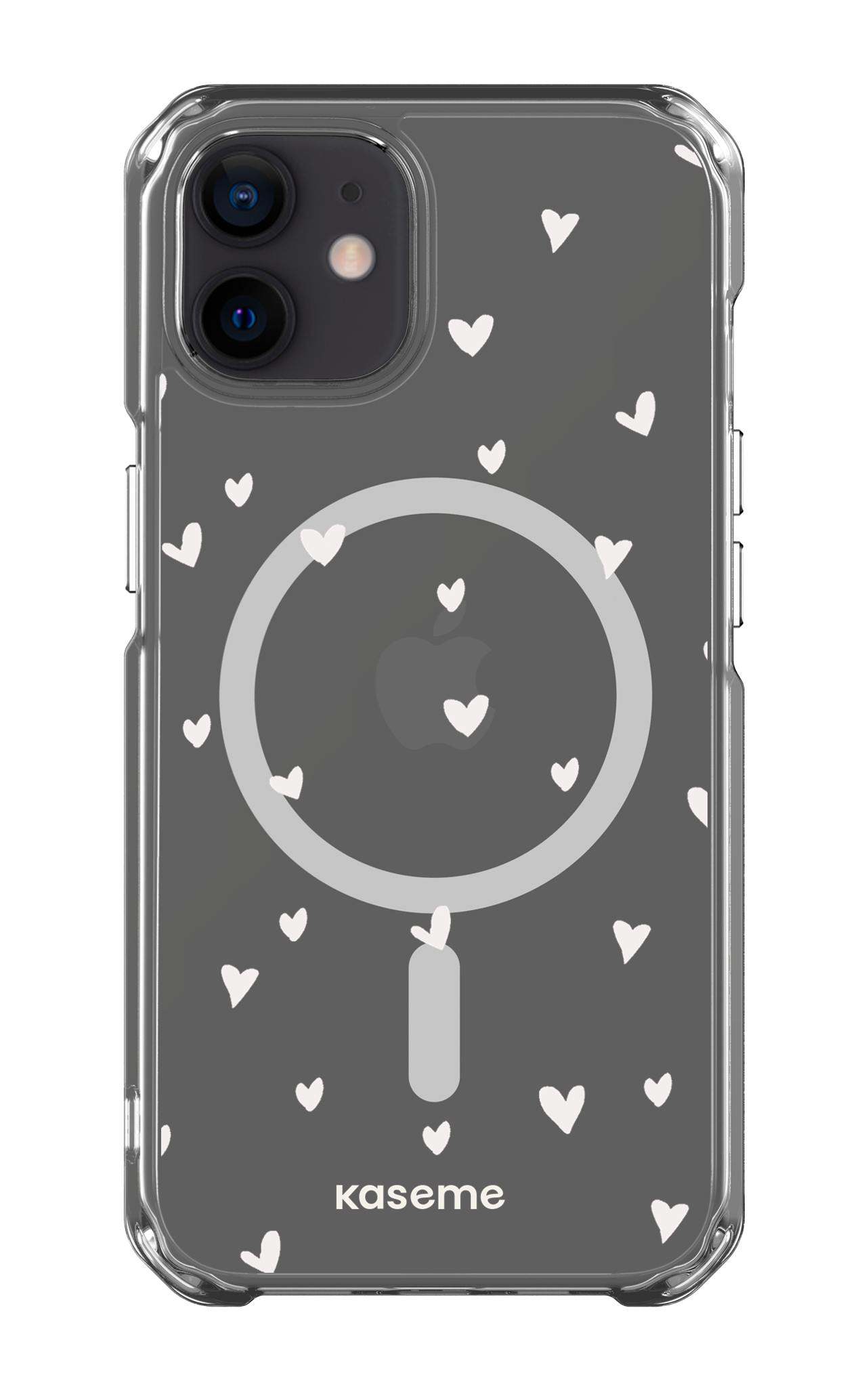 iPhone 12 Clear Case - Magsafe Lovely Clear Case -