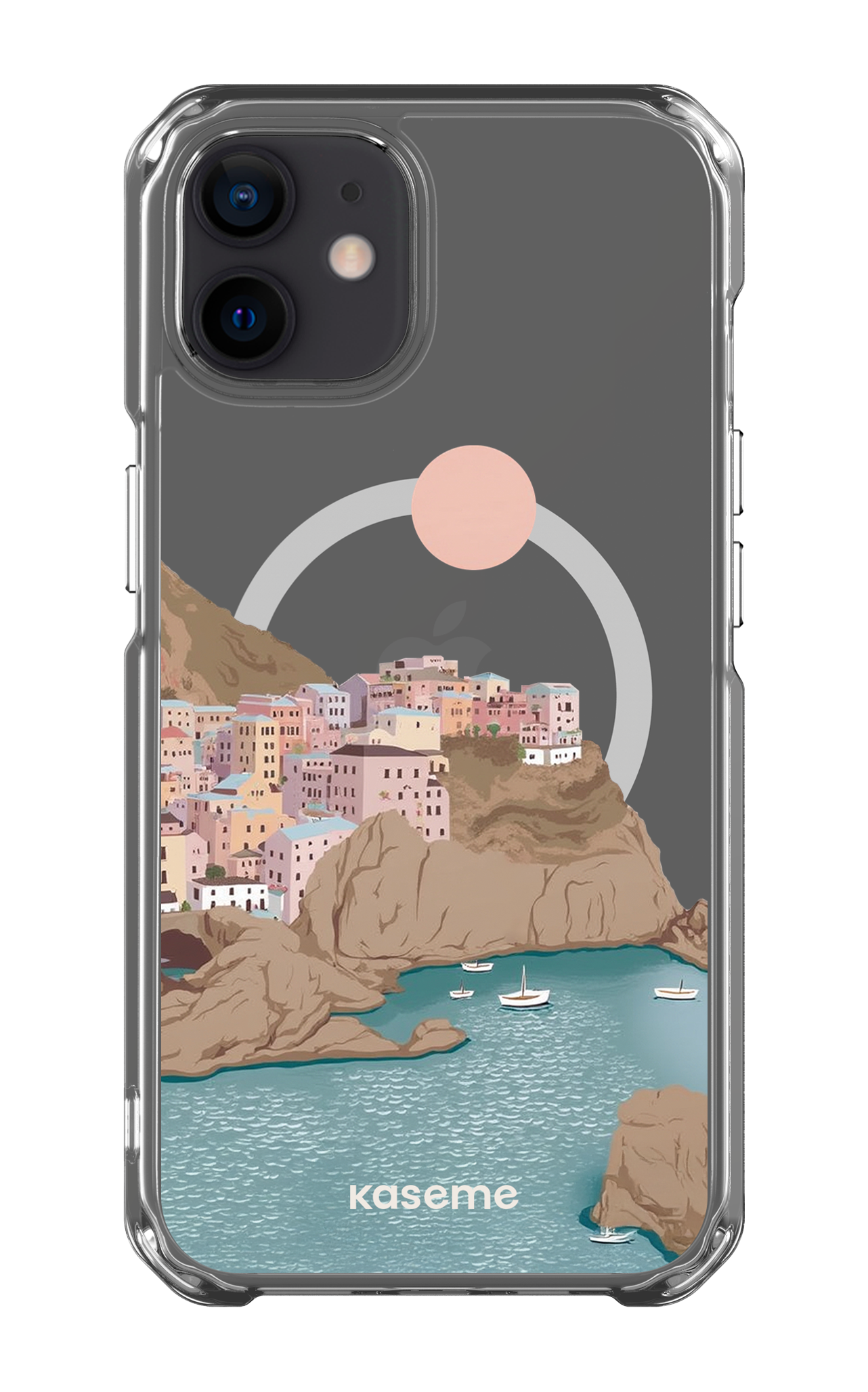 iPhone 12 Clear Case - Magsafe Mediterrana Clear Case -