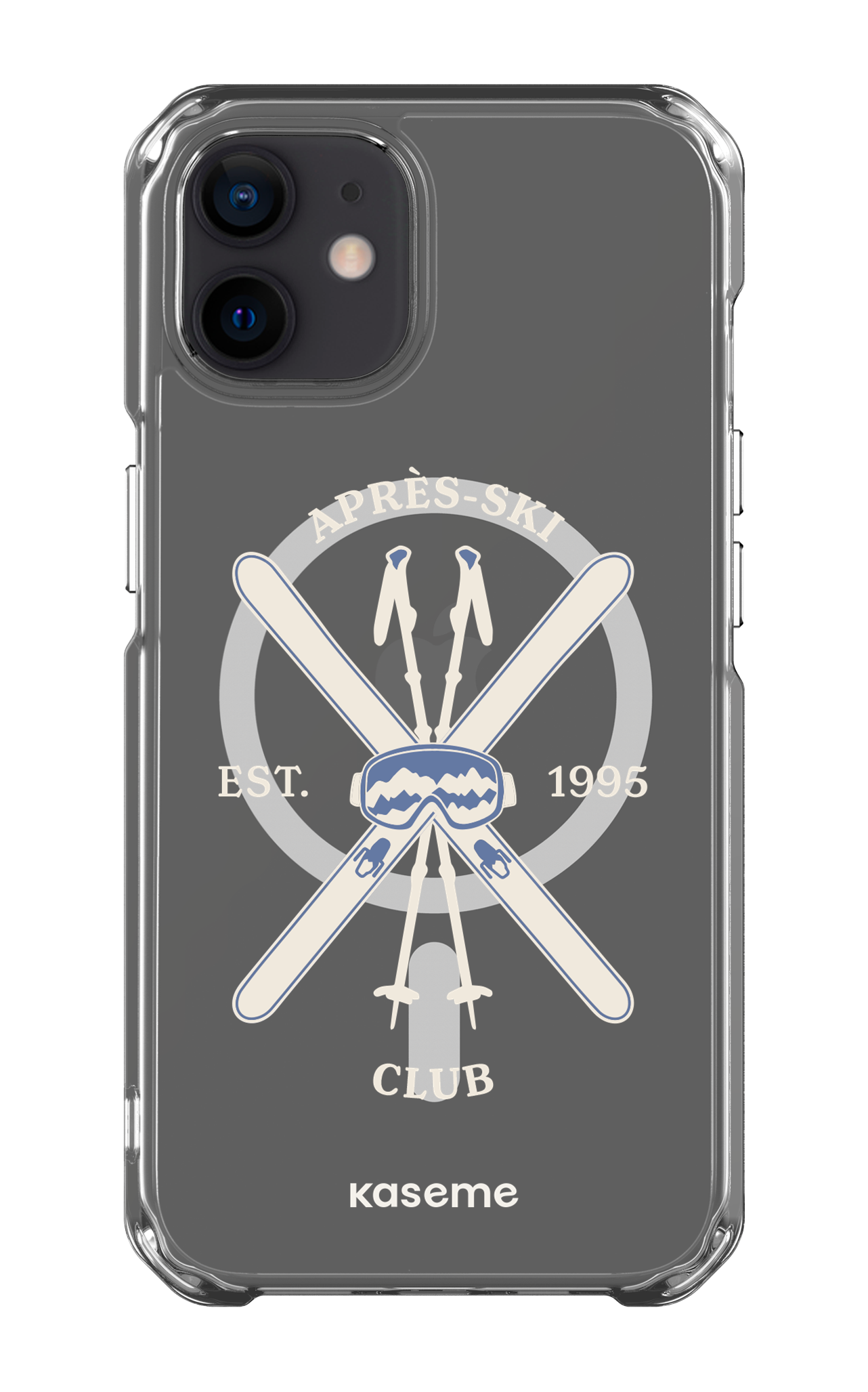 iPhone 12 Clear Case - Magsafe Off-Track Clear Case -