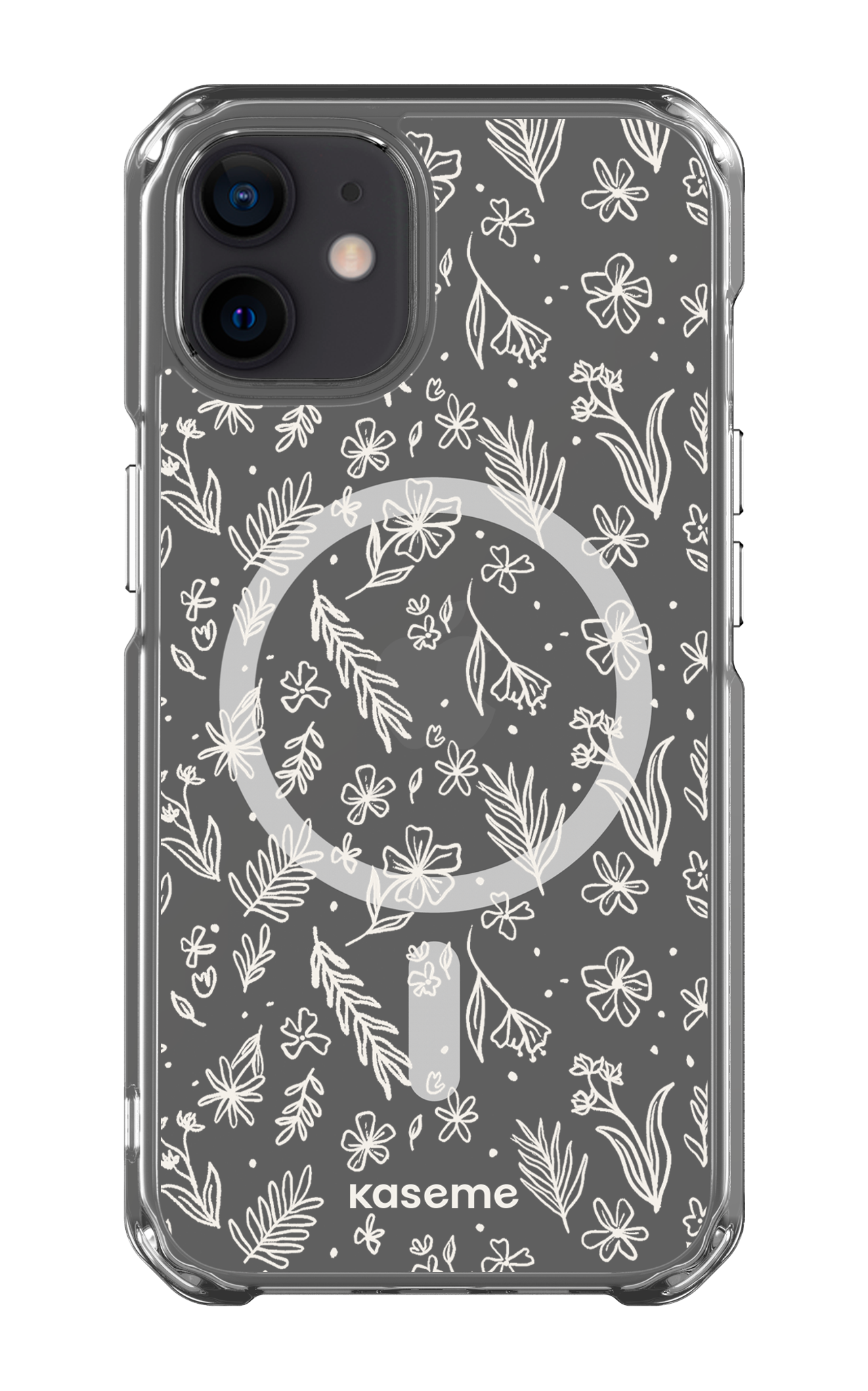 iPhone 12 Clear Case - Magsafe Olive Branch Clear Case -