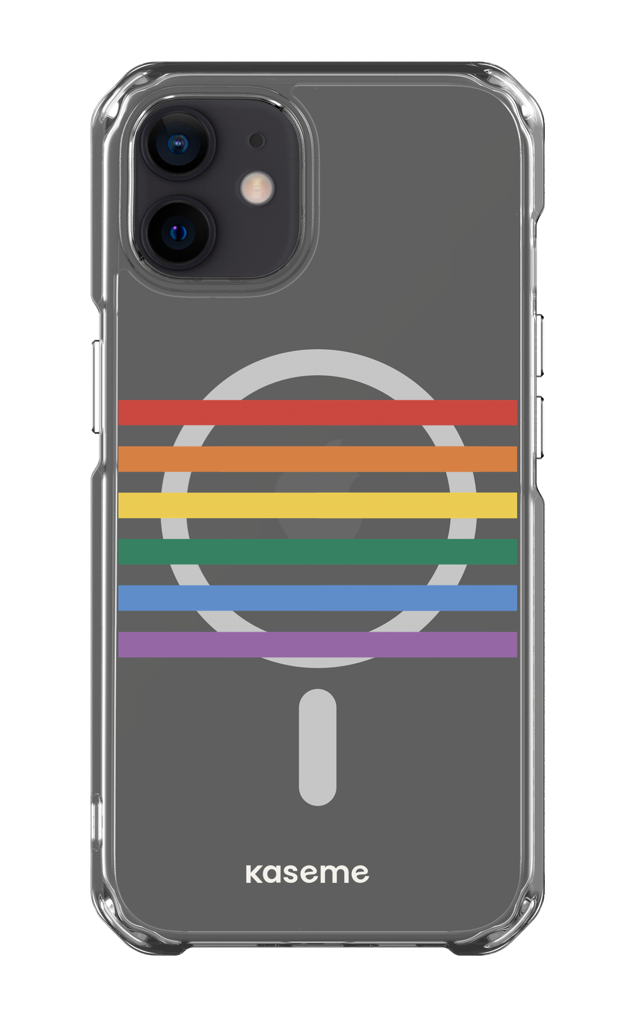 iPhone 12 Clear Case - Magsafe Out and proud Clear Case -