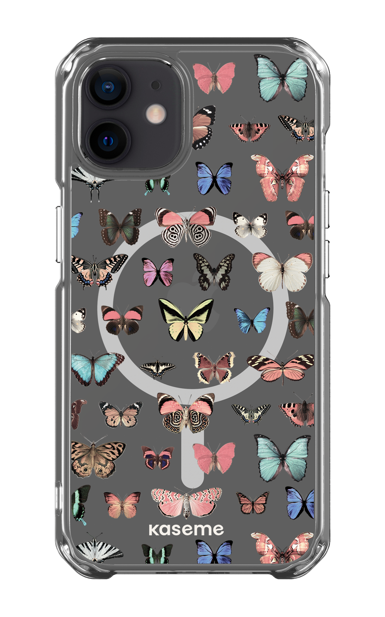 iPhone 12 Clear Case - Magsafe Paloma Clear Case -