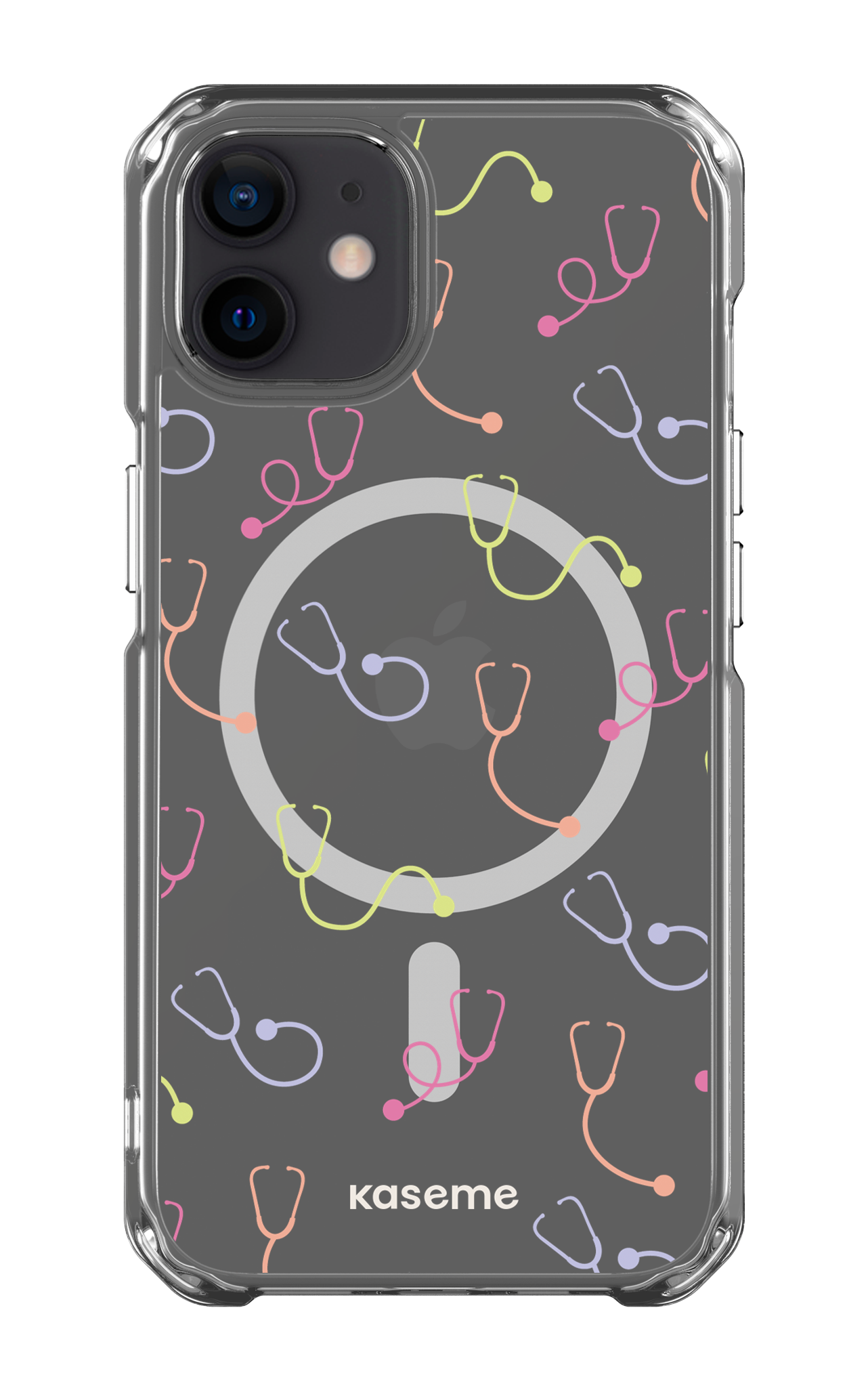 iPhone 12 Clear Case - Magsafe Pulse Clear Case -