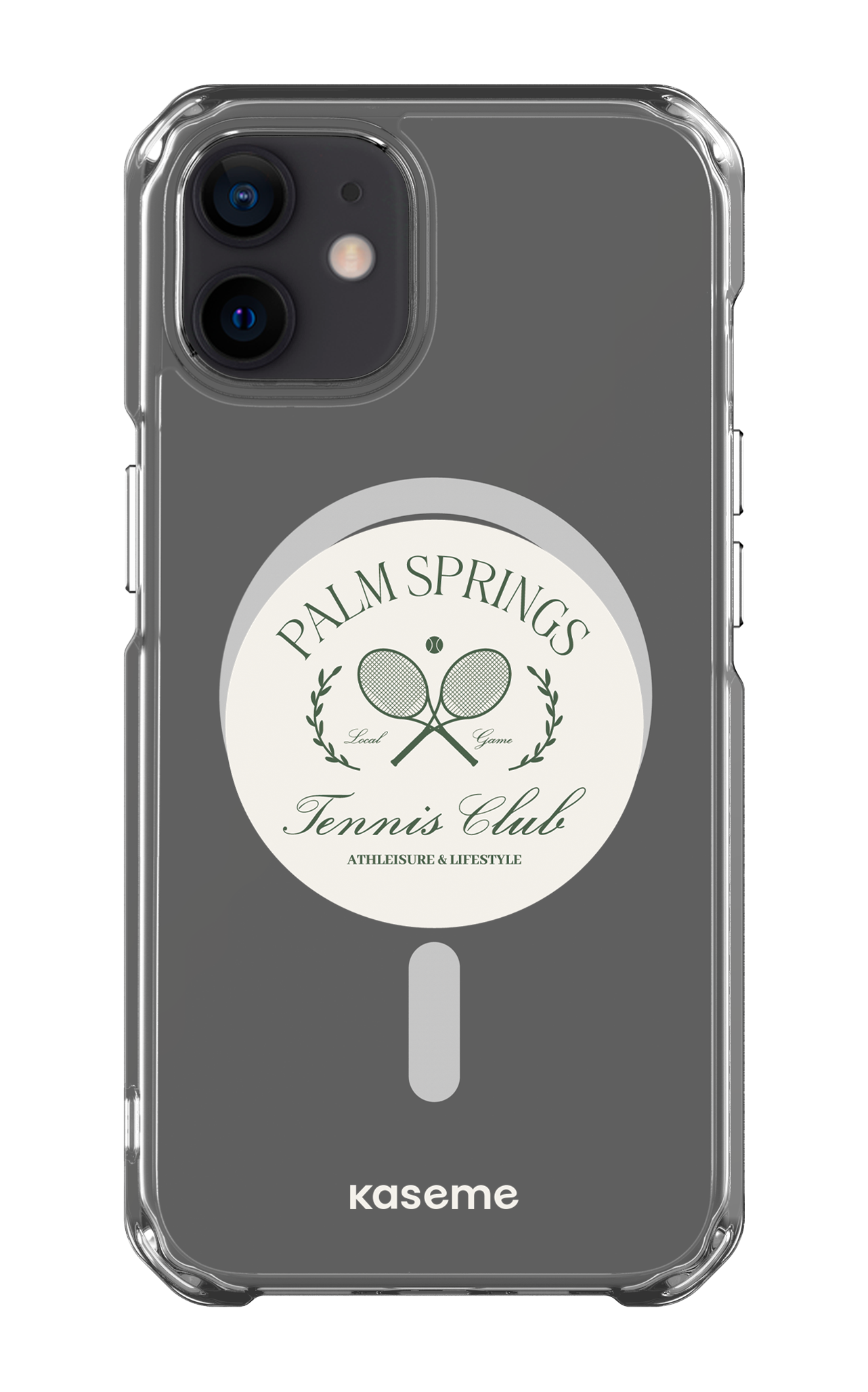 iPhone 12 Clear Case - Magsafe Serve it up Clear Case -